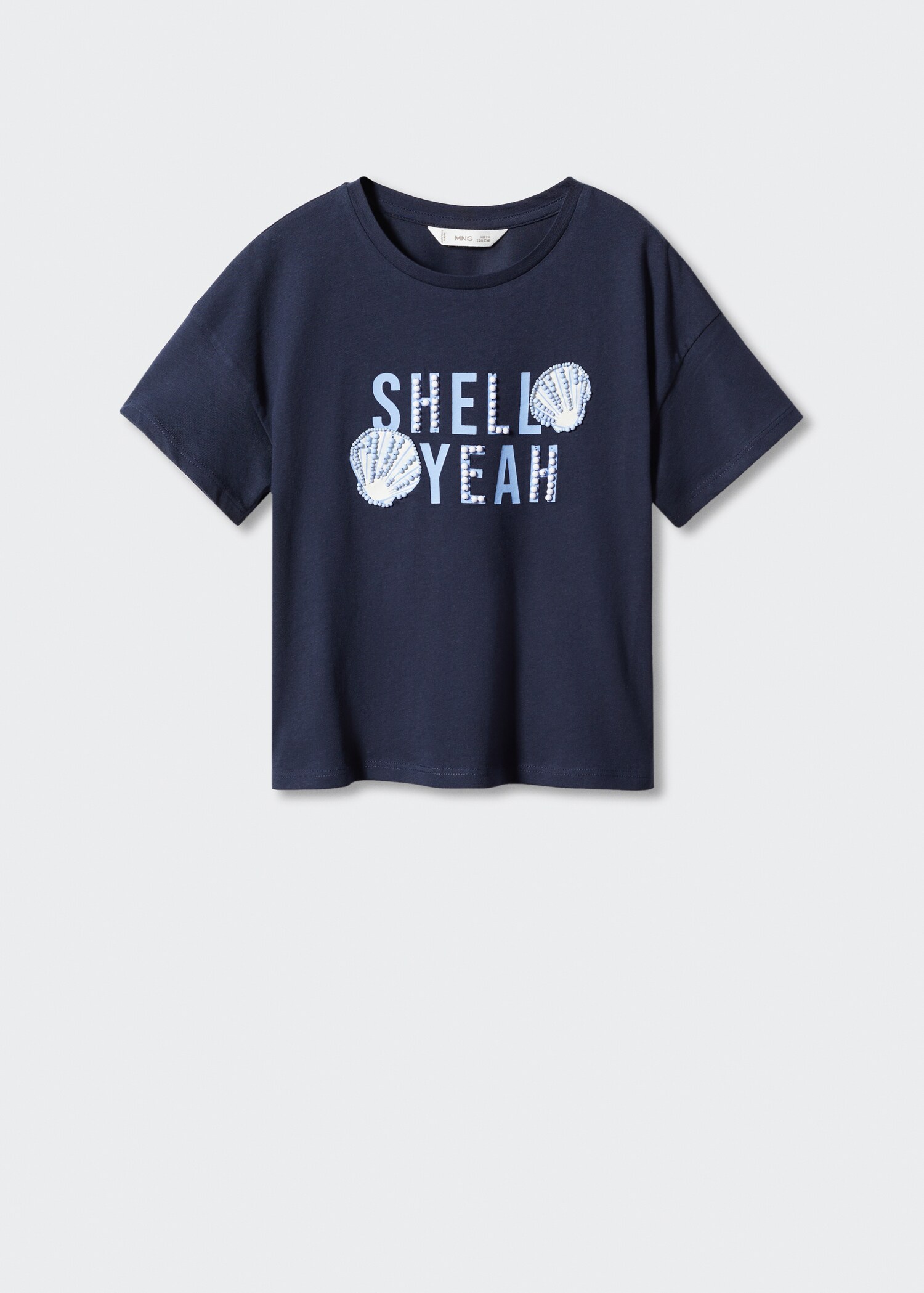 Printed cotton-blend T-shirt - Article without model
