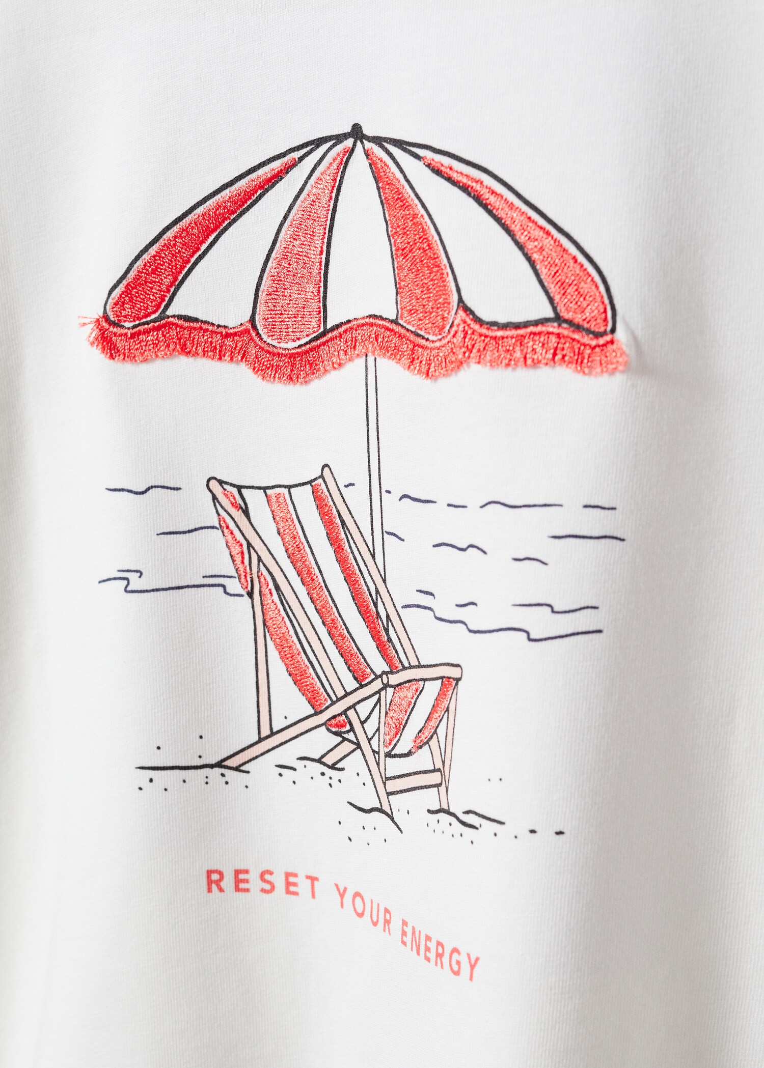 Printed cotton-blend T-shirt - Details of the article 8