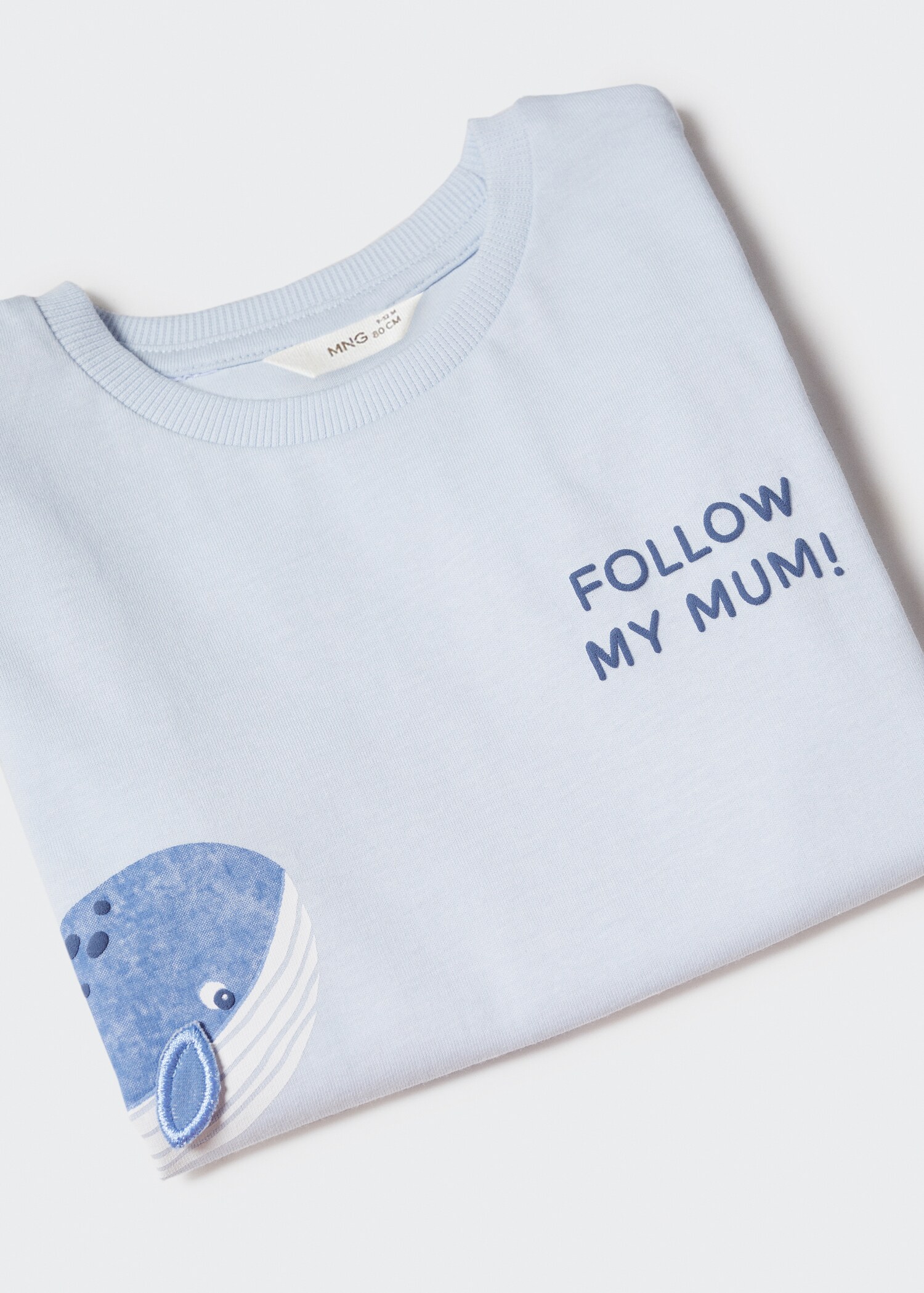 Bedrucktes Baumwoll-T-Shirt - Detail des Artikels 8