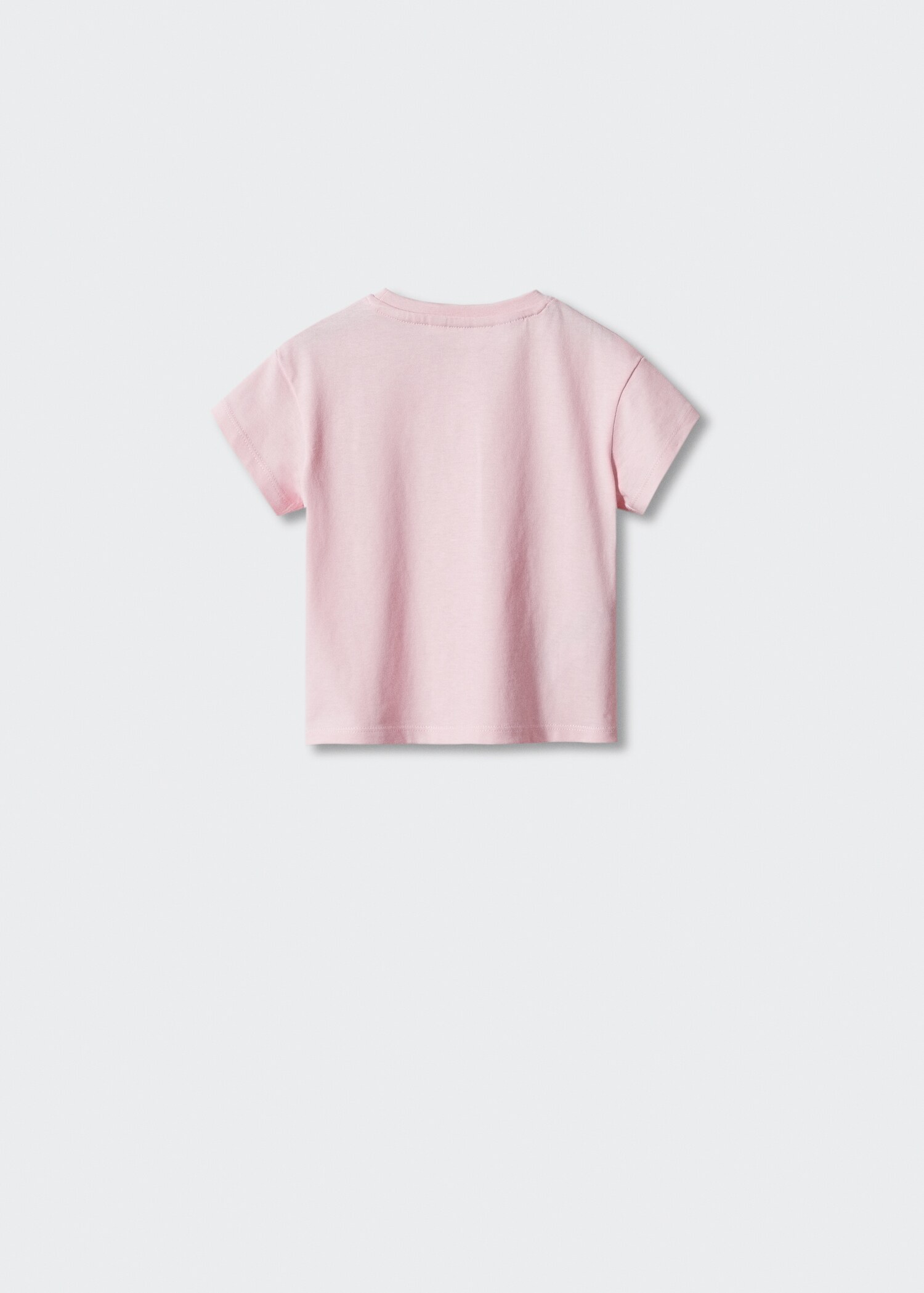 Cotton printed T-shirt - Reverse of the article