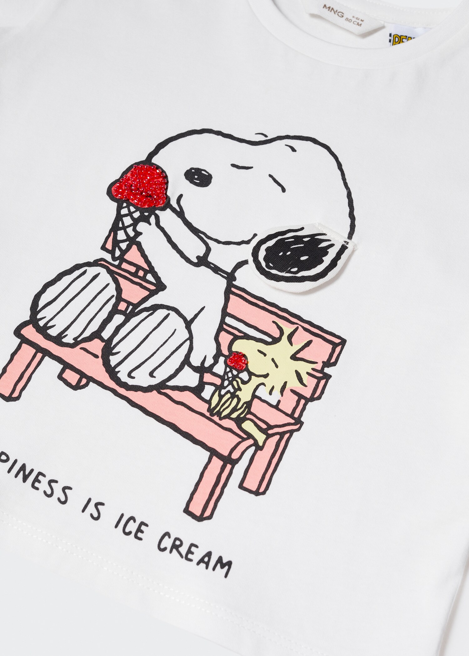 Gemustertes T-Shirt Snoopy - Detail des Artikels 0