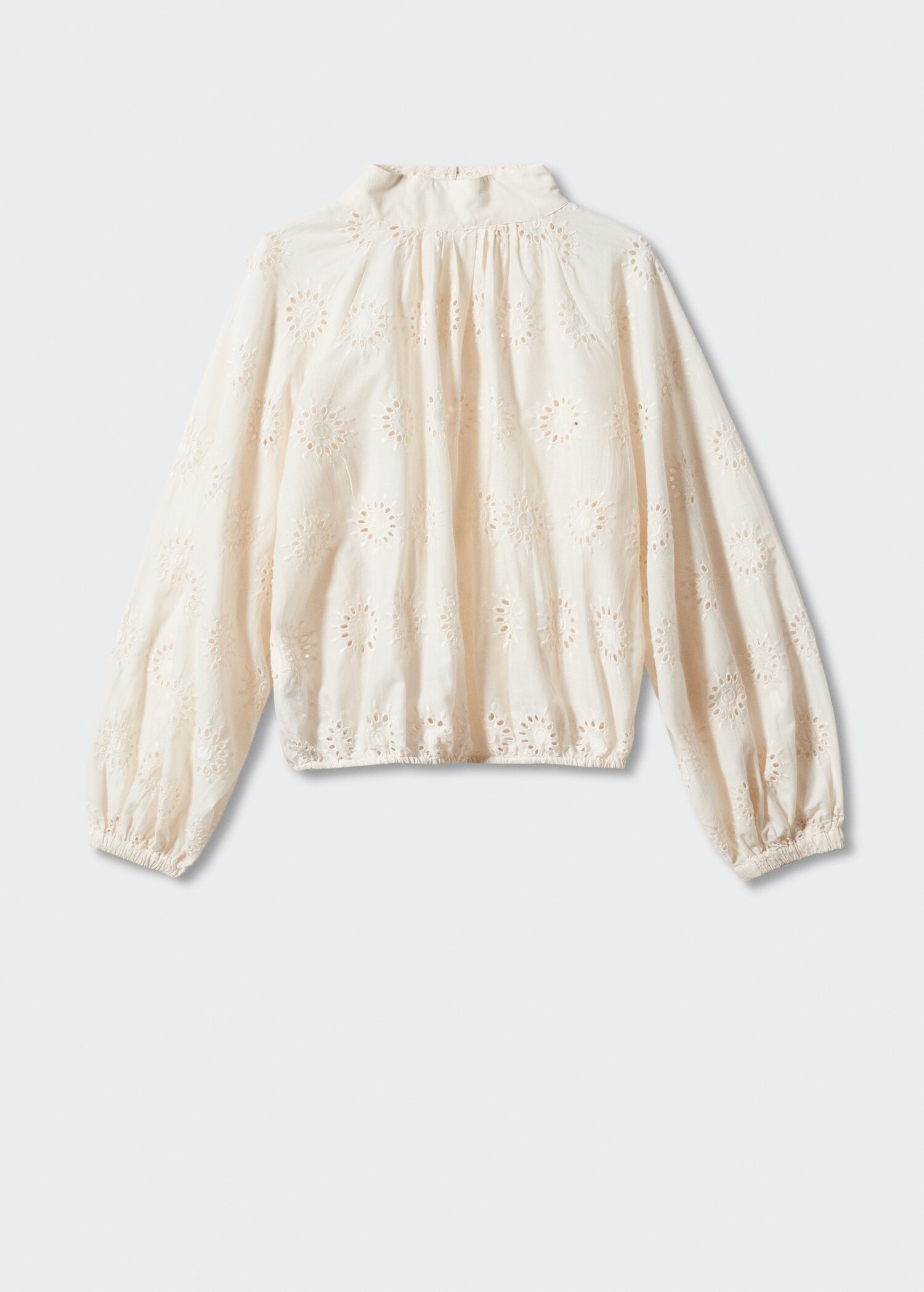 Blusa calada bordada - Artículo sin modelo