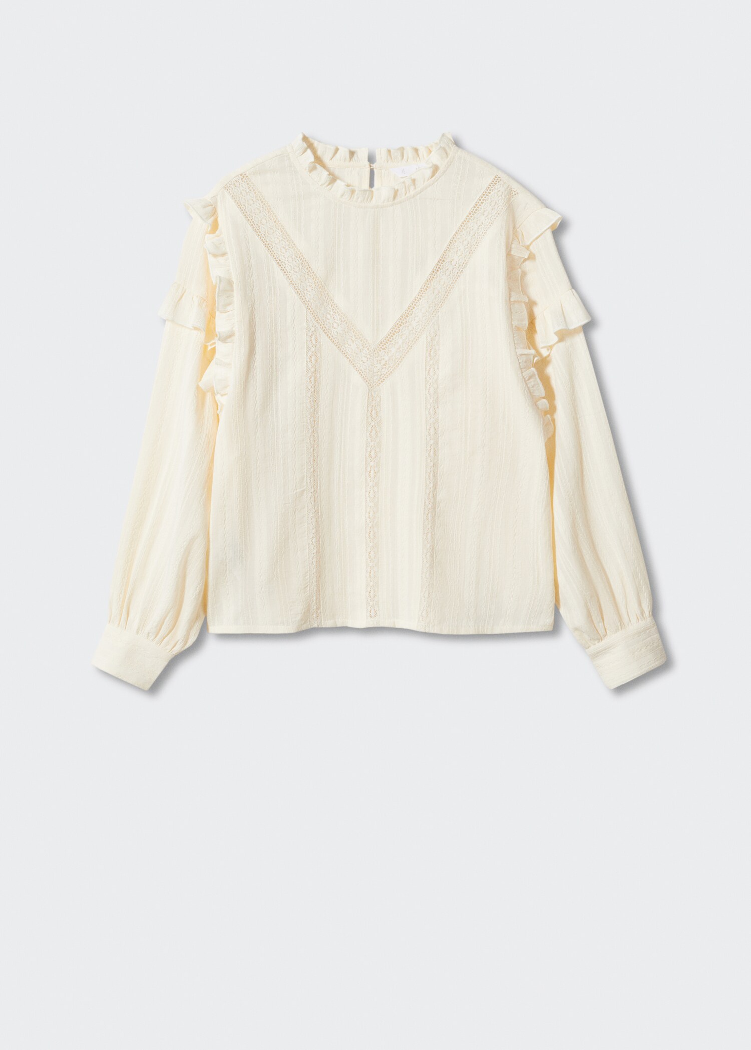 Blusa bordada volantes - Artículo sin modelo