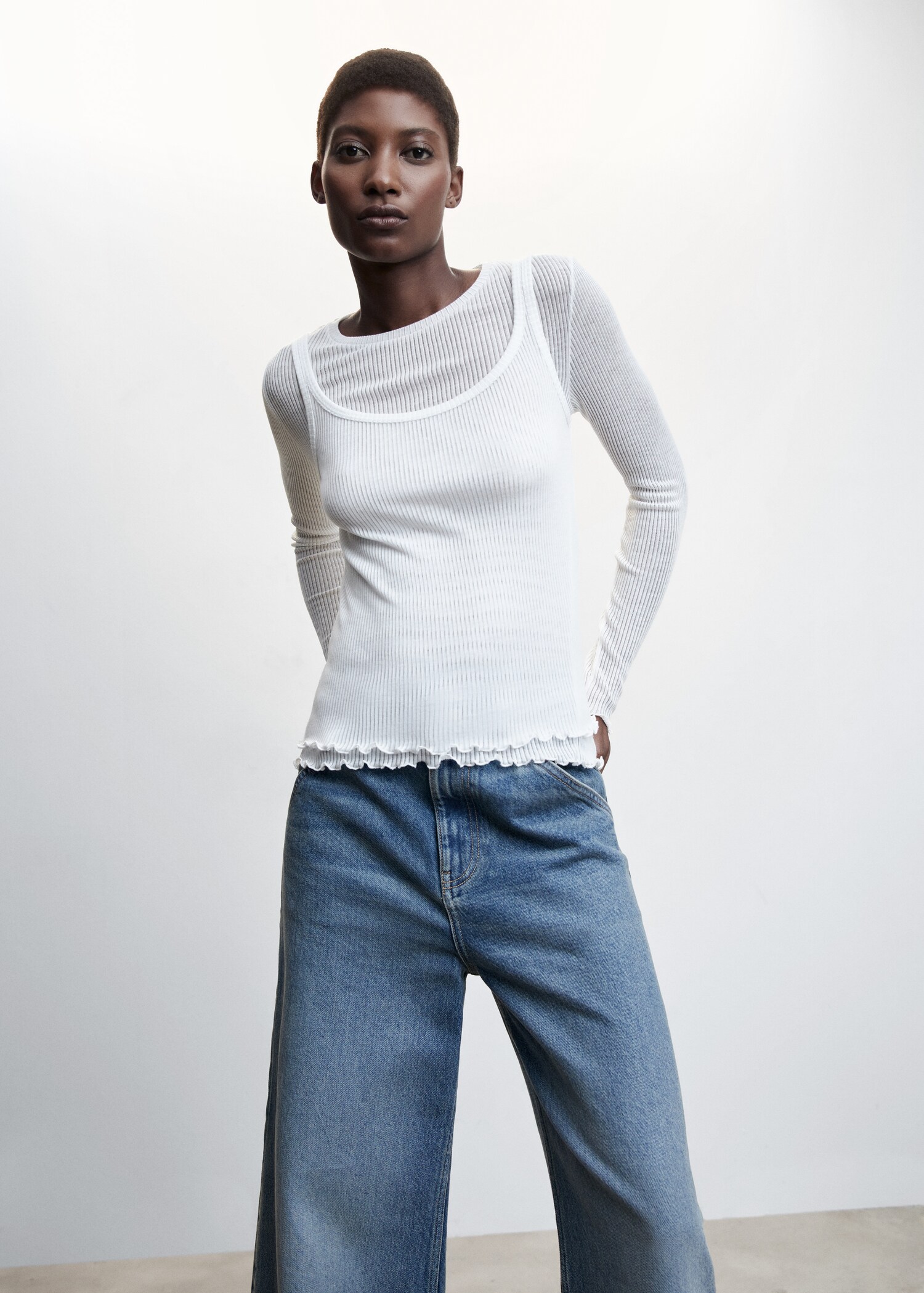 Combined t-shirt top - Medium plane