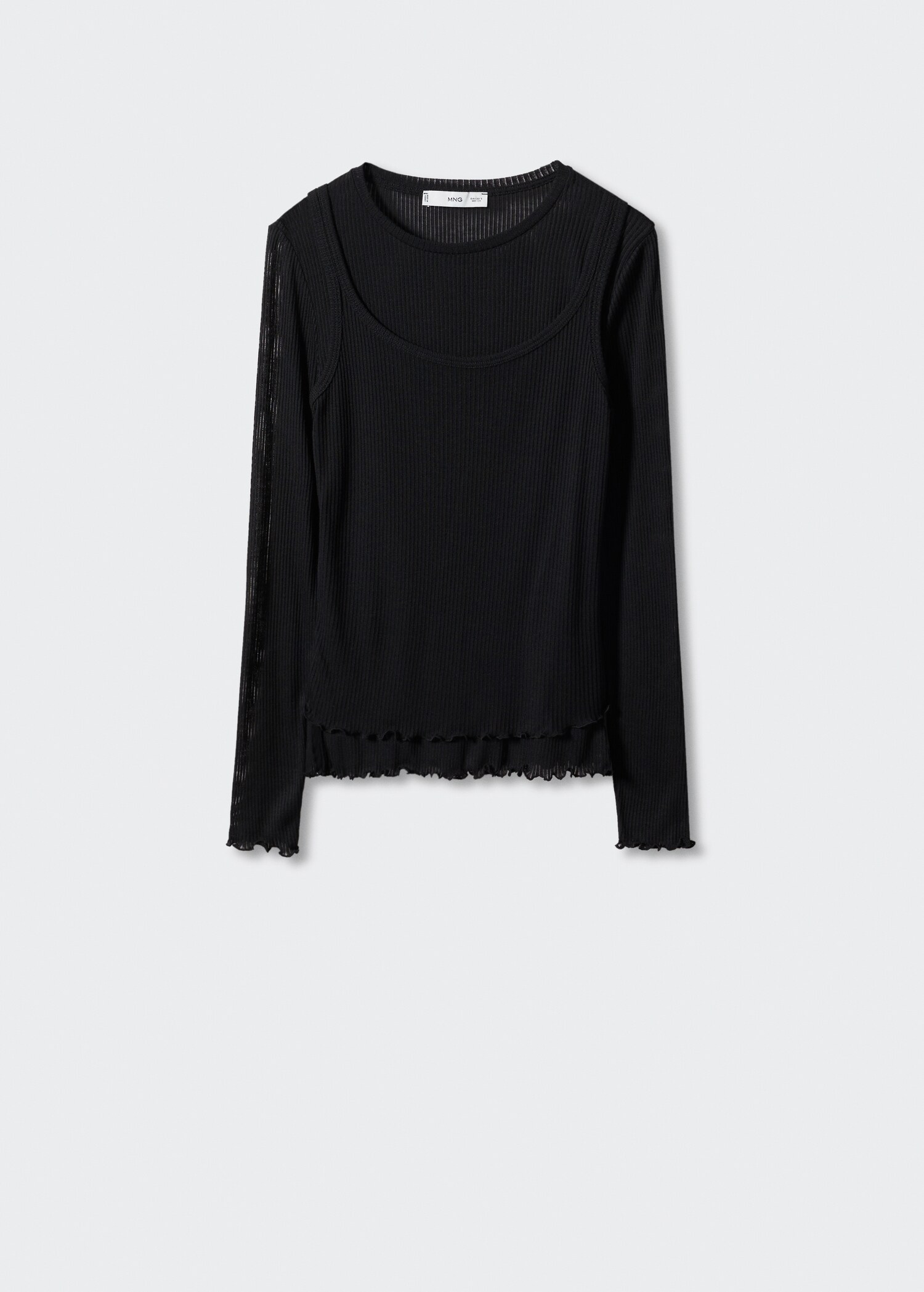 Combined t-shirt top - Article without model