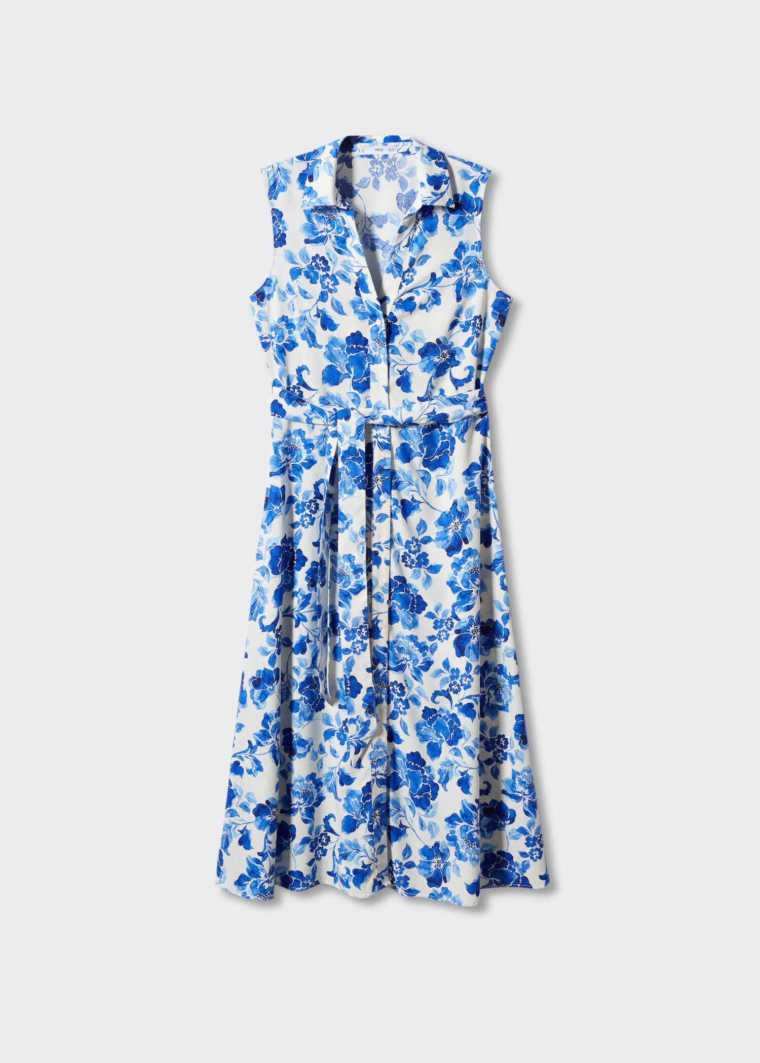 Floral shirt dress - Article without model