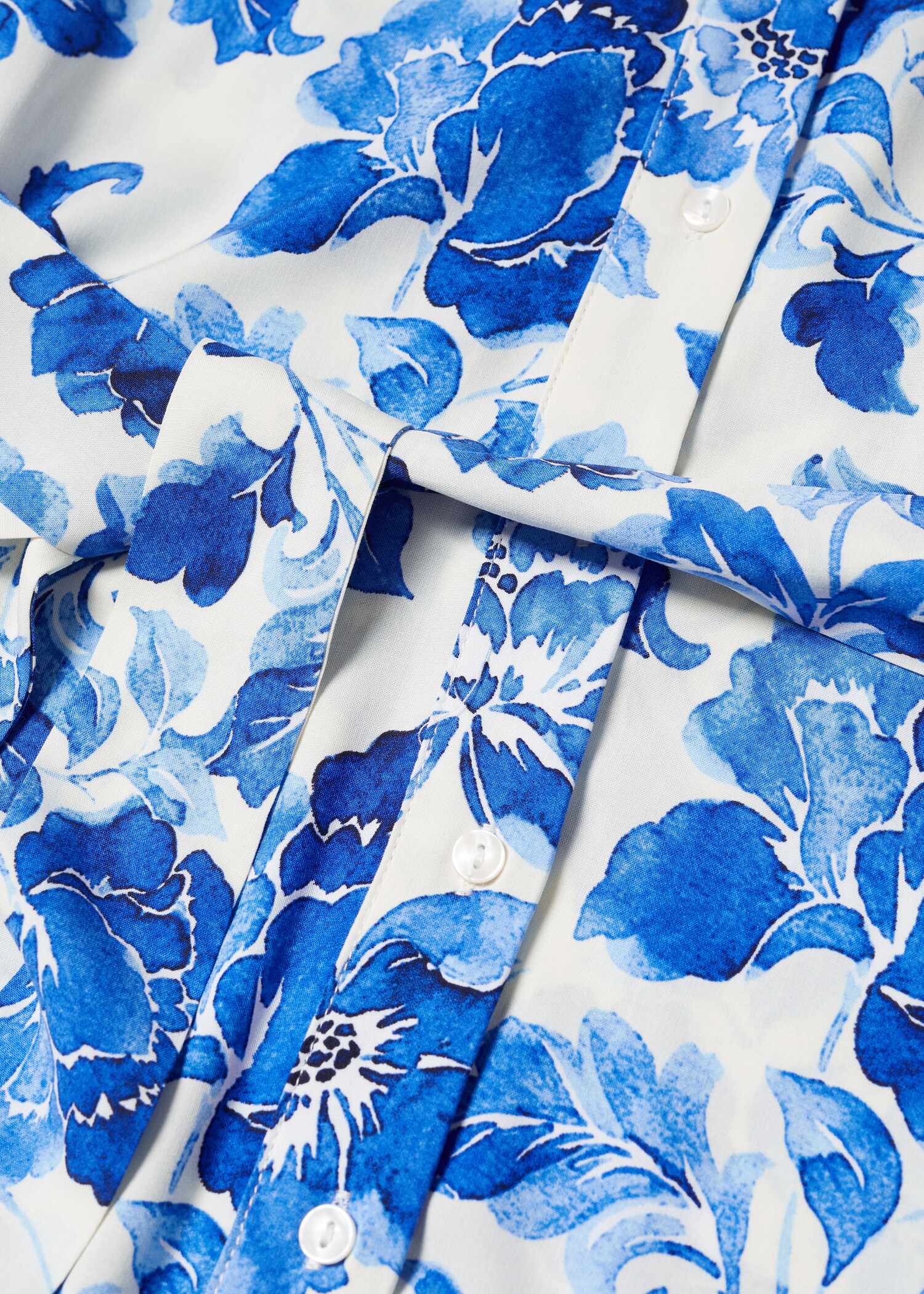 Floral shirt dress - Details of the article 8