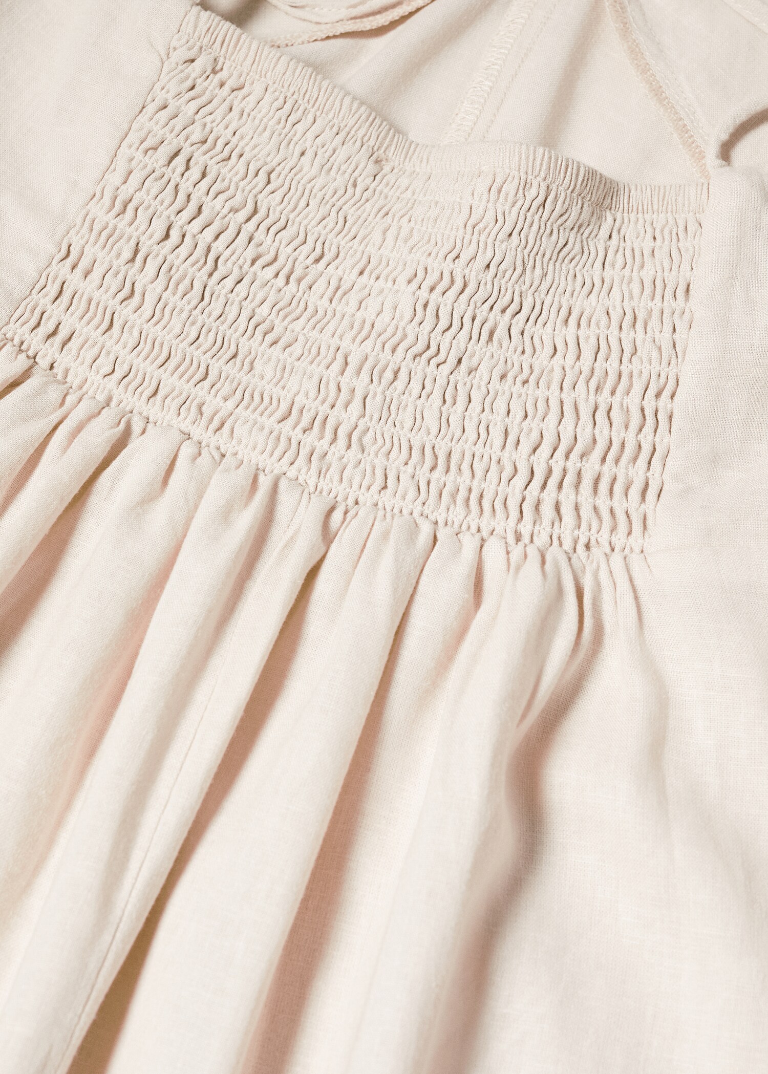 Leinenkleid mit überkreuztem Rücken - Detail des Artikels 8