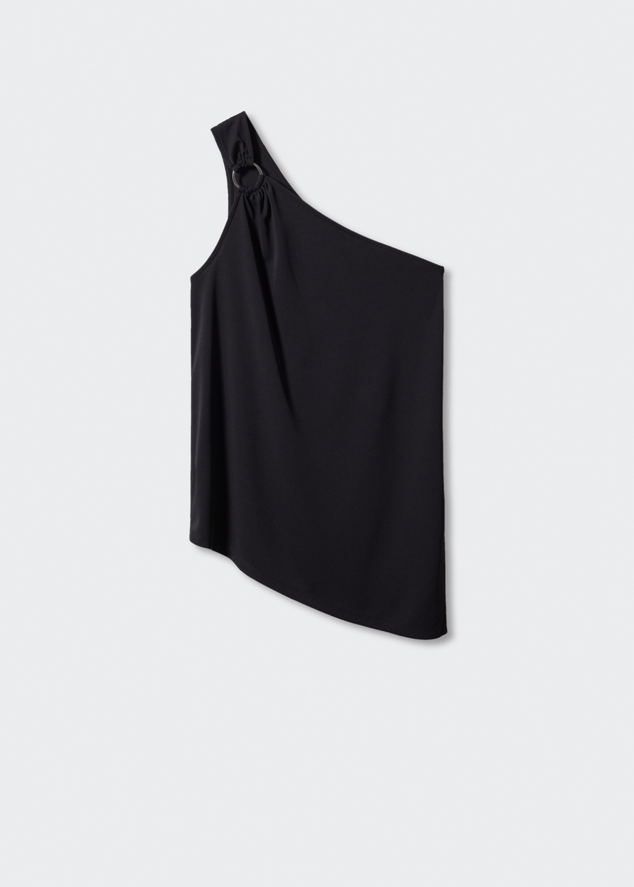 Asymmetrical top with metallic detail - Article without model