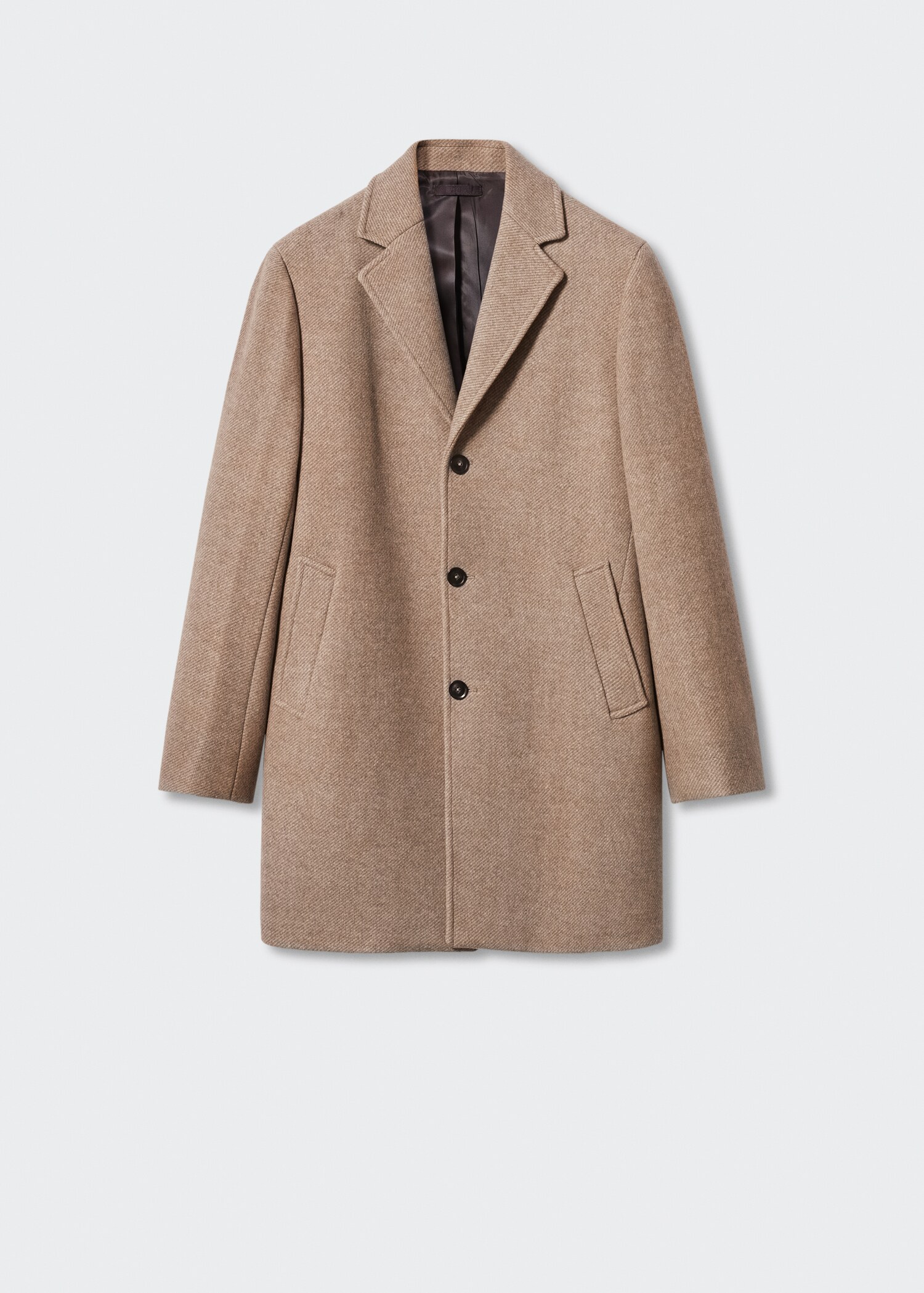 Recycled woollen coat - Article without model