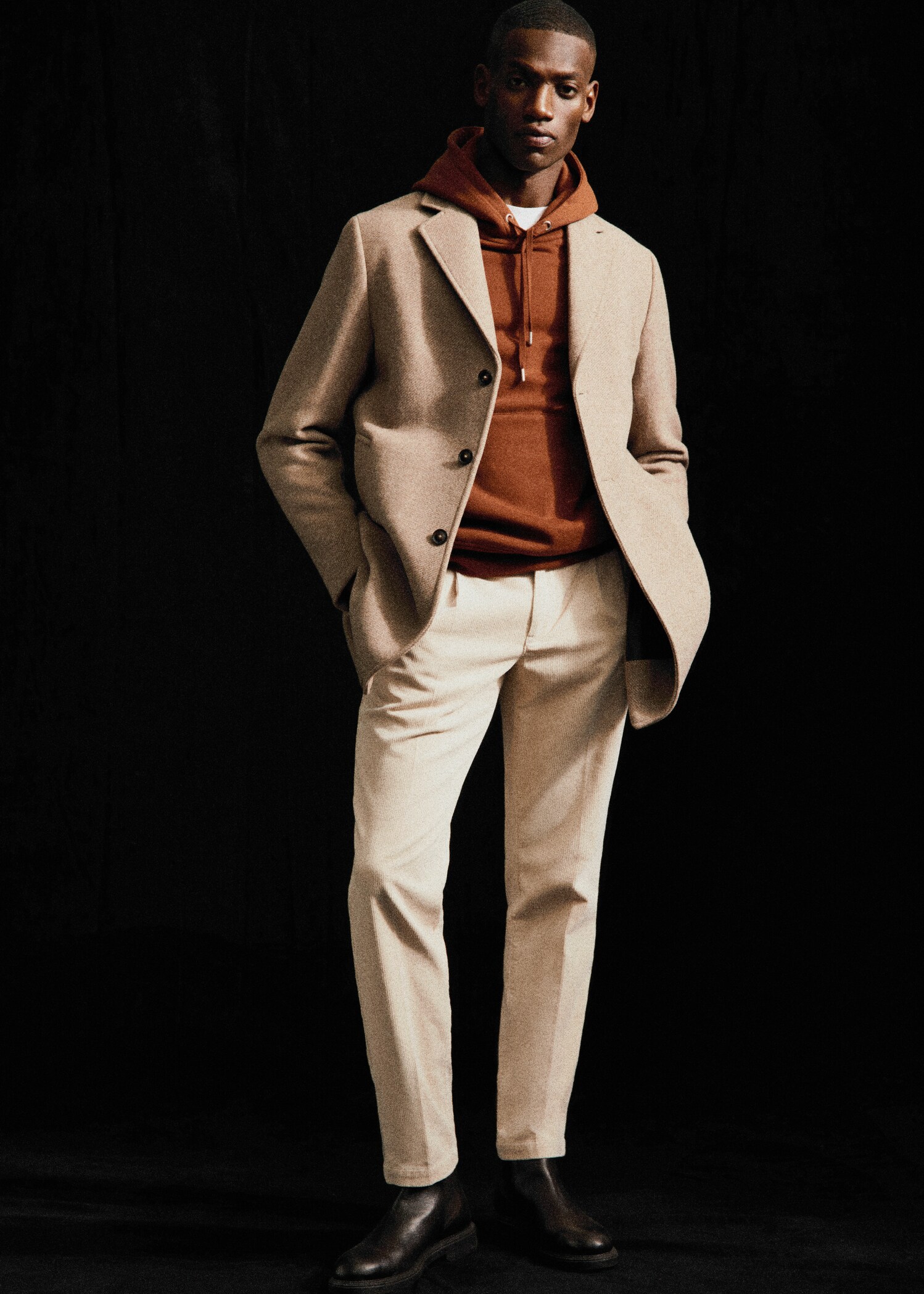 Recycled woollen coat - Details of the article 5