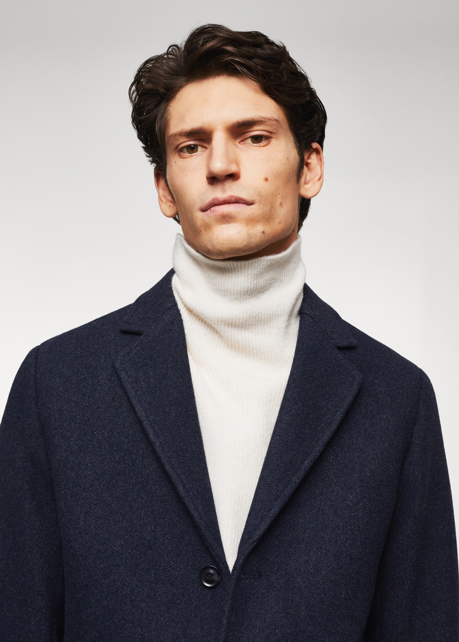 Recycled woollen coat - Details of the article 1