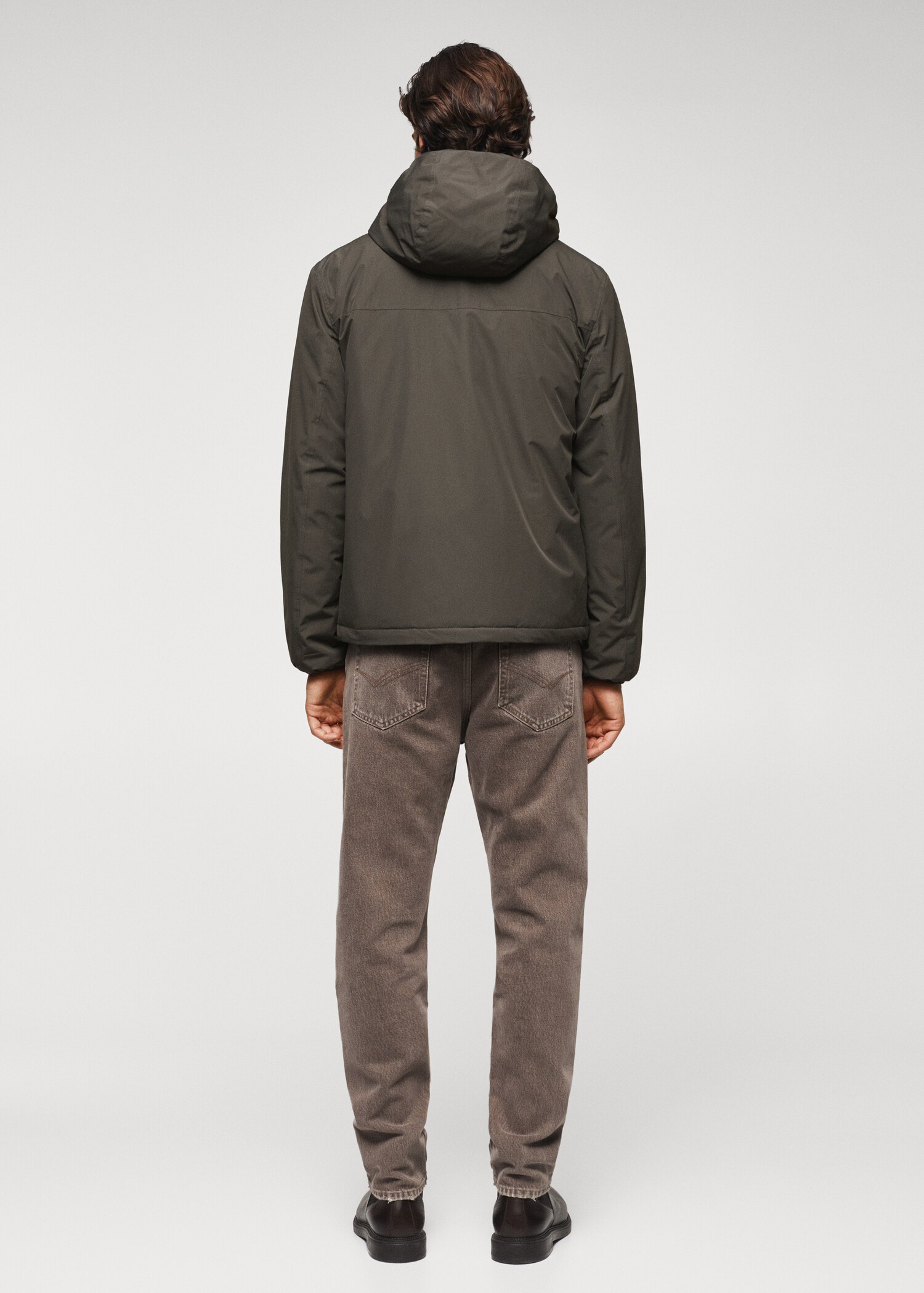 Jaqueta impermeable caputxa - Revers de l'article