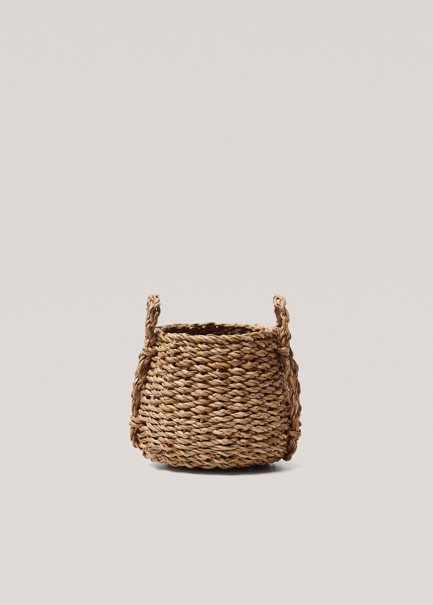Cesta fibras naturales 21x20cm - Artículo sin modelo