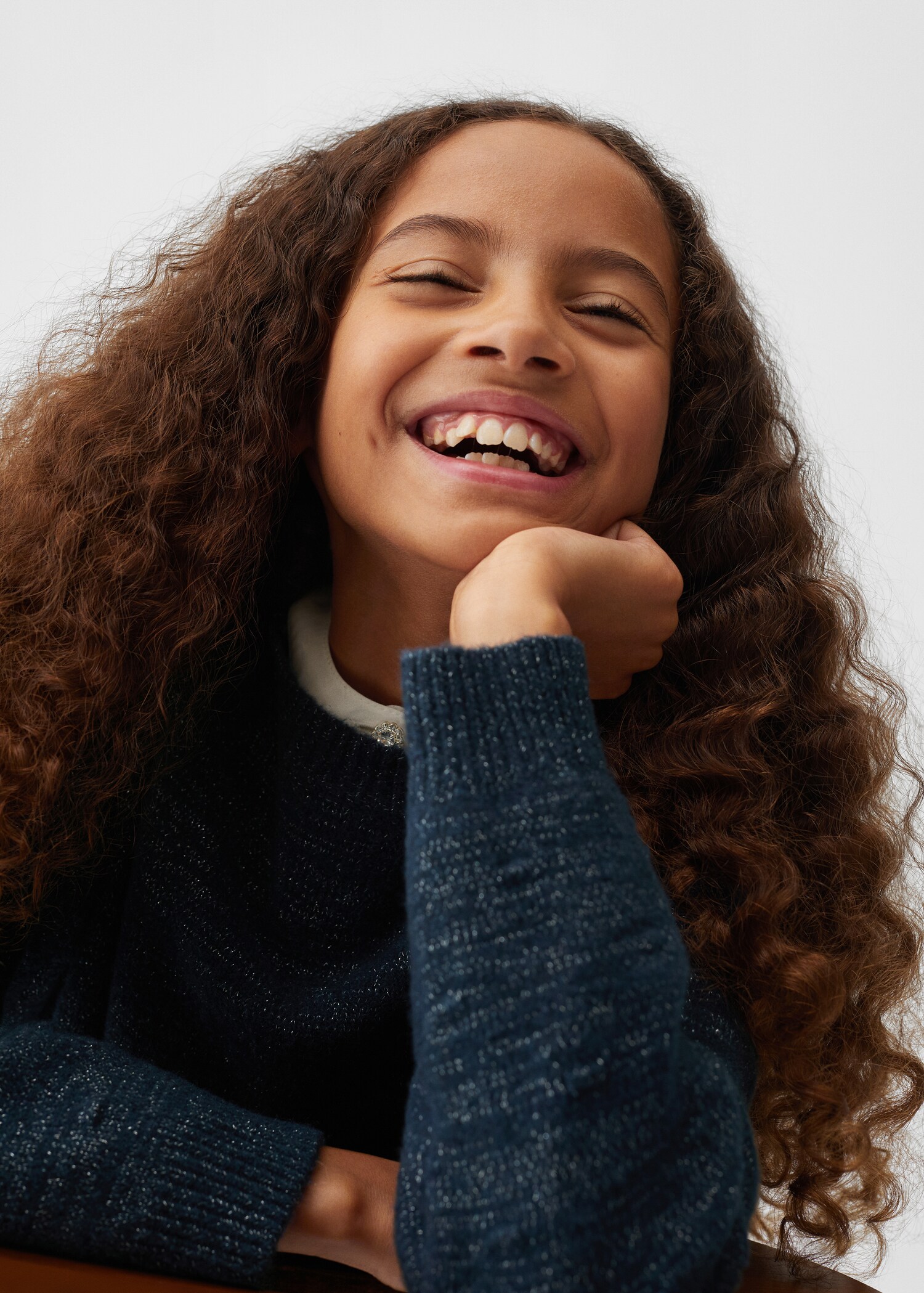Lurex knitted sweater - Details of the article 1