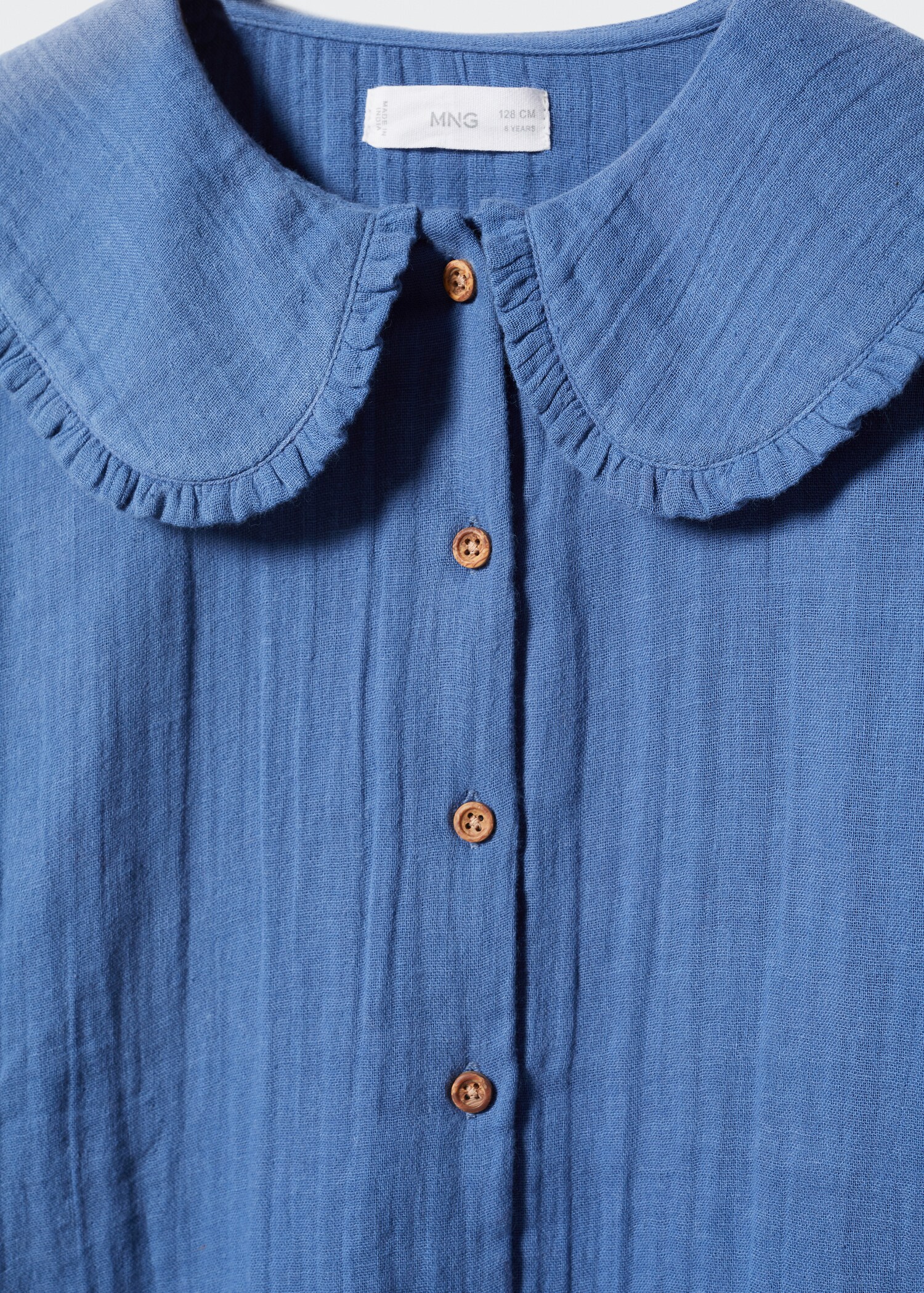 Double baby-collar shirt - Details of the article 8
