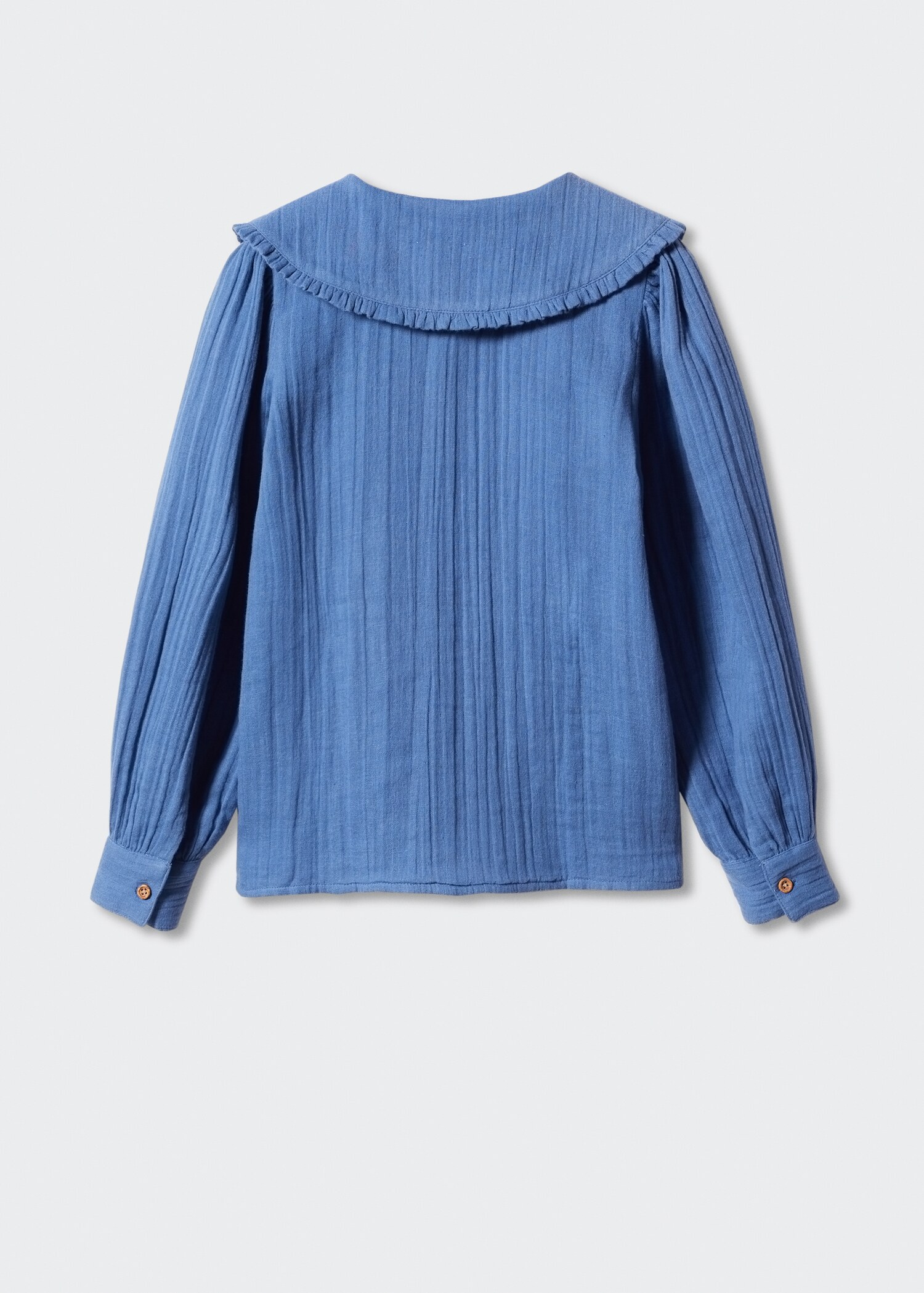 Double baby-collar shirt - Reverse of the article