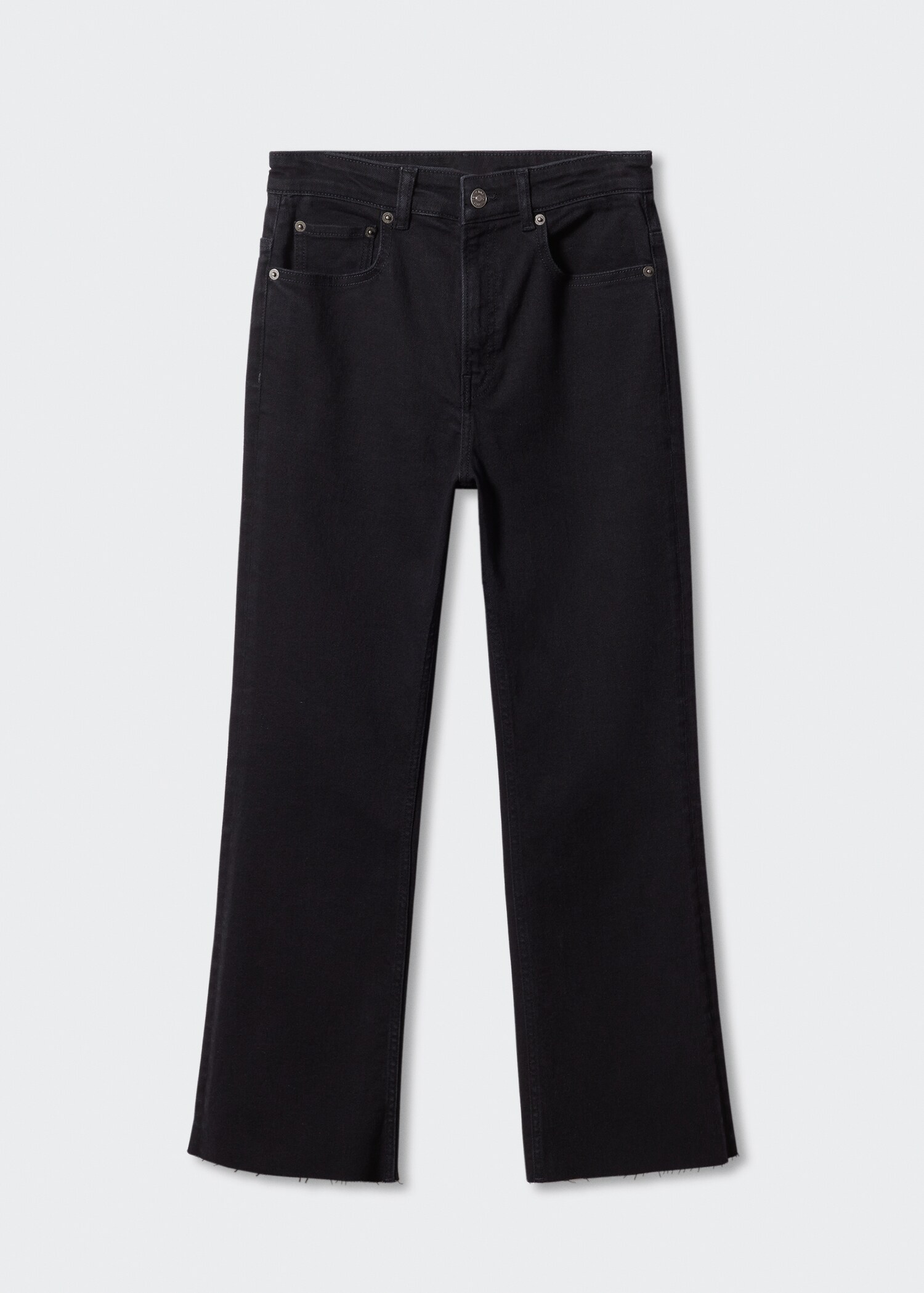 Ripped straight jeans - Article without model