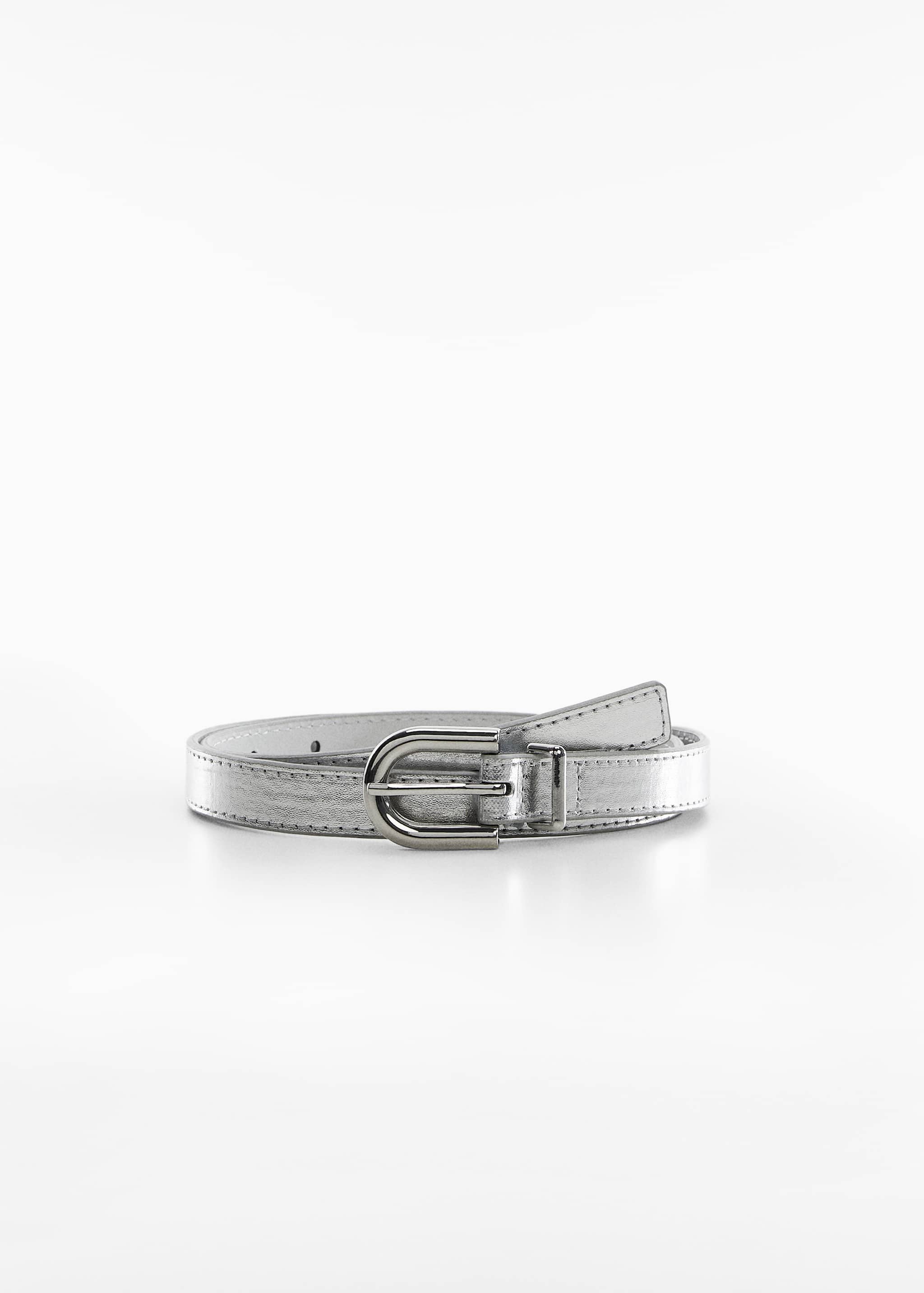 Buckle metallic belt - Article without model