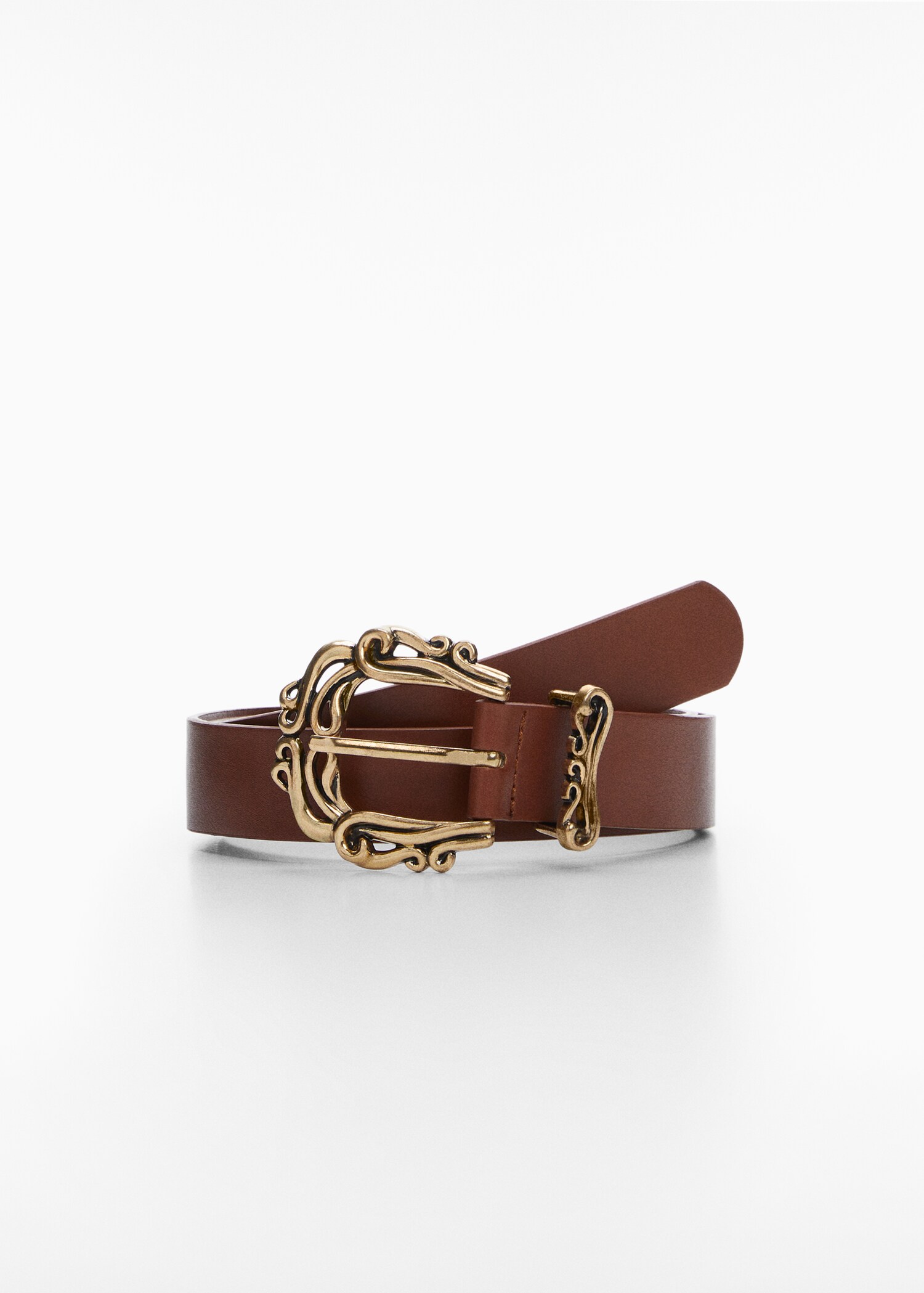 Embossed buckle belt - Article without model