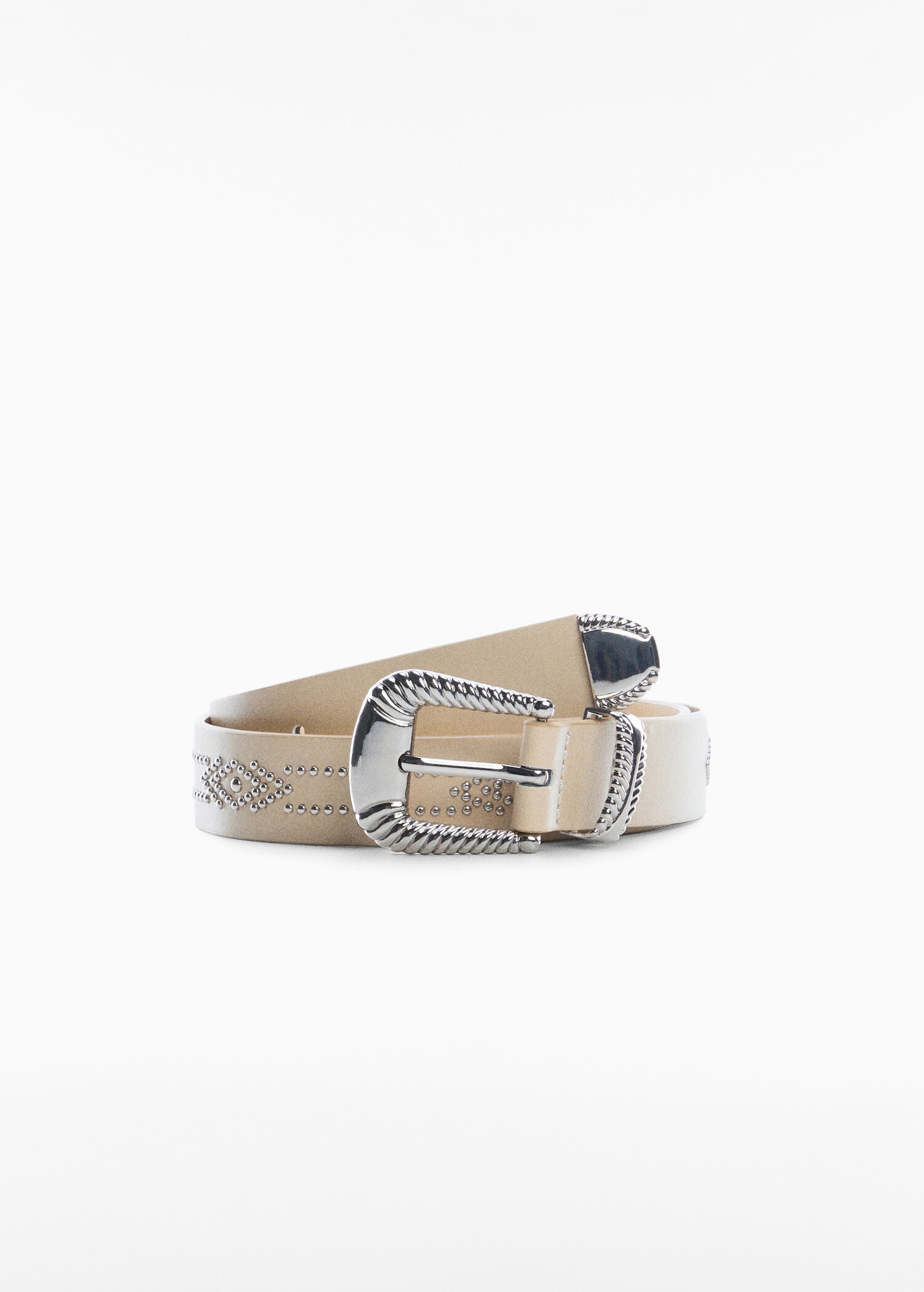 Embossed buckle belt - Article without model