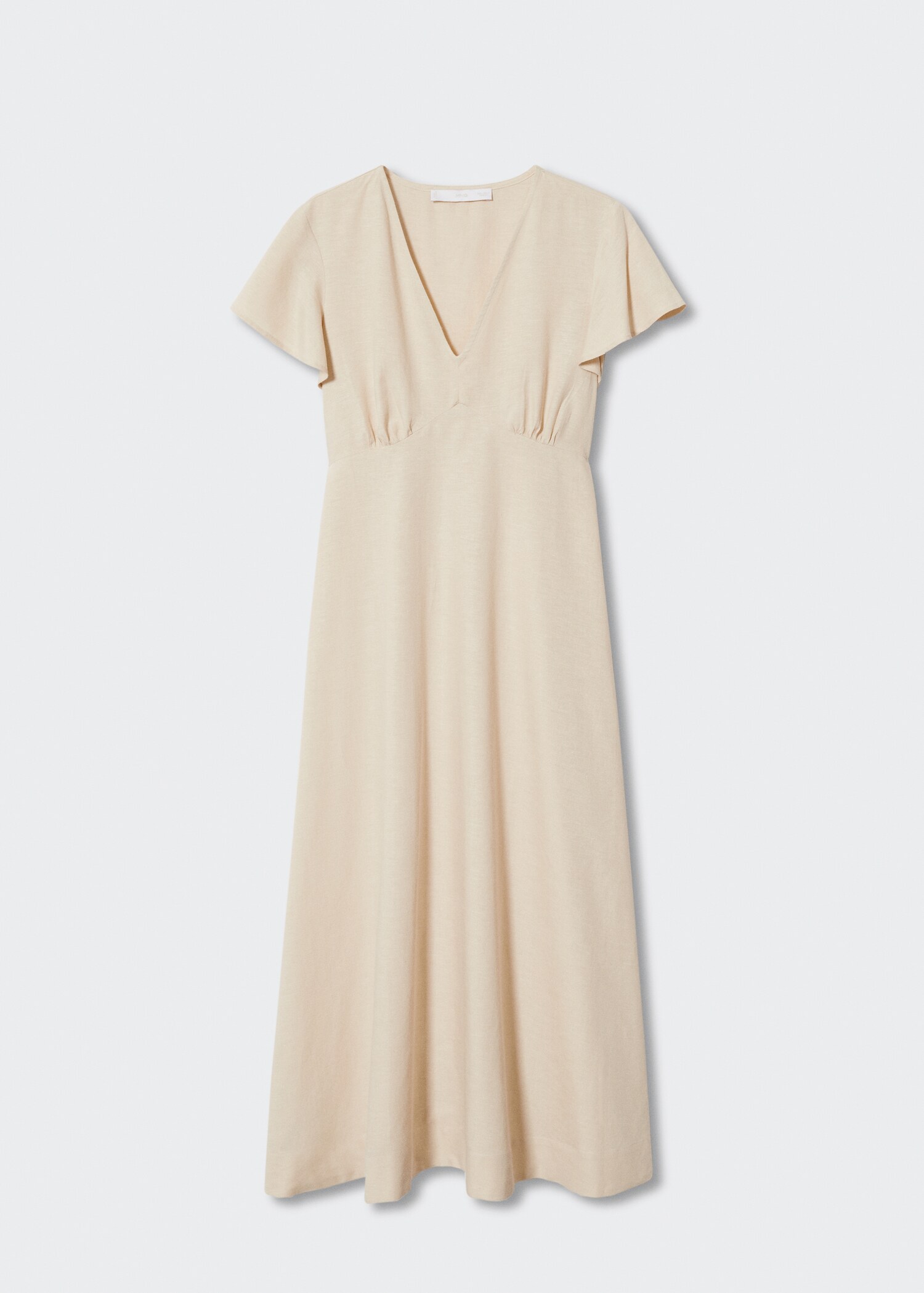 V-neckline dress - Article without model