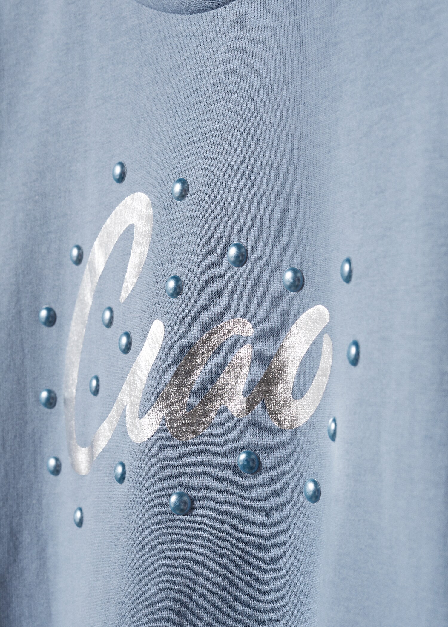 Printed cotton-blend T-shirt - Details of the article 8