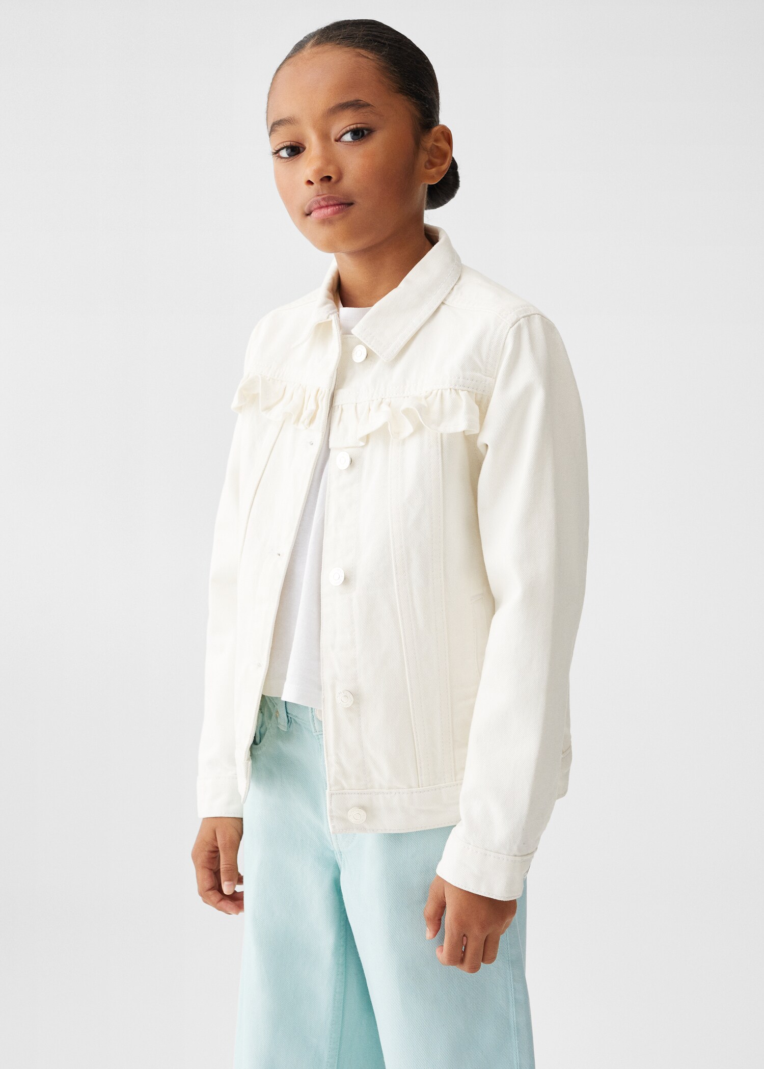 Culotte jeans - Medium plane