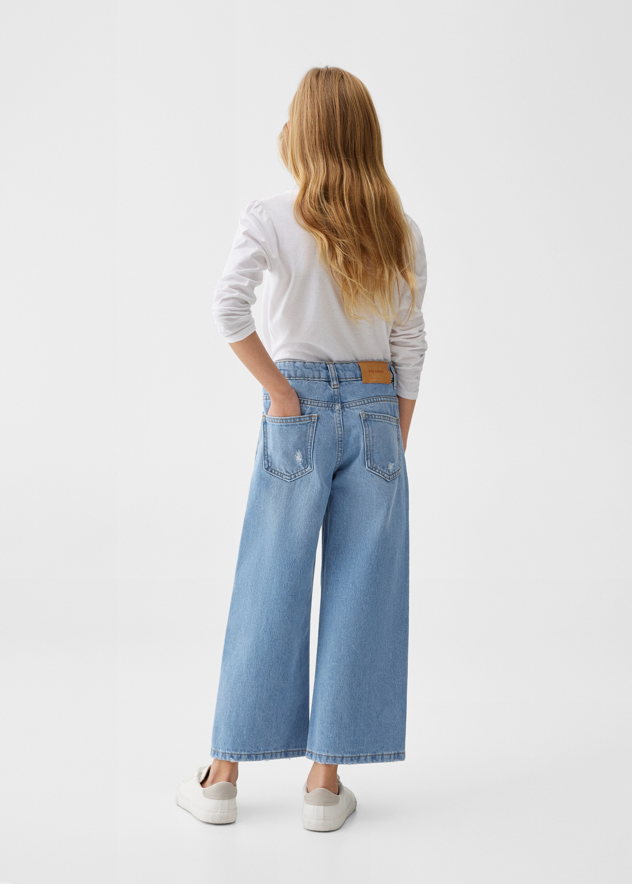 Culotte-Jeans - Rückseite des Artikels