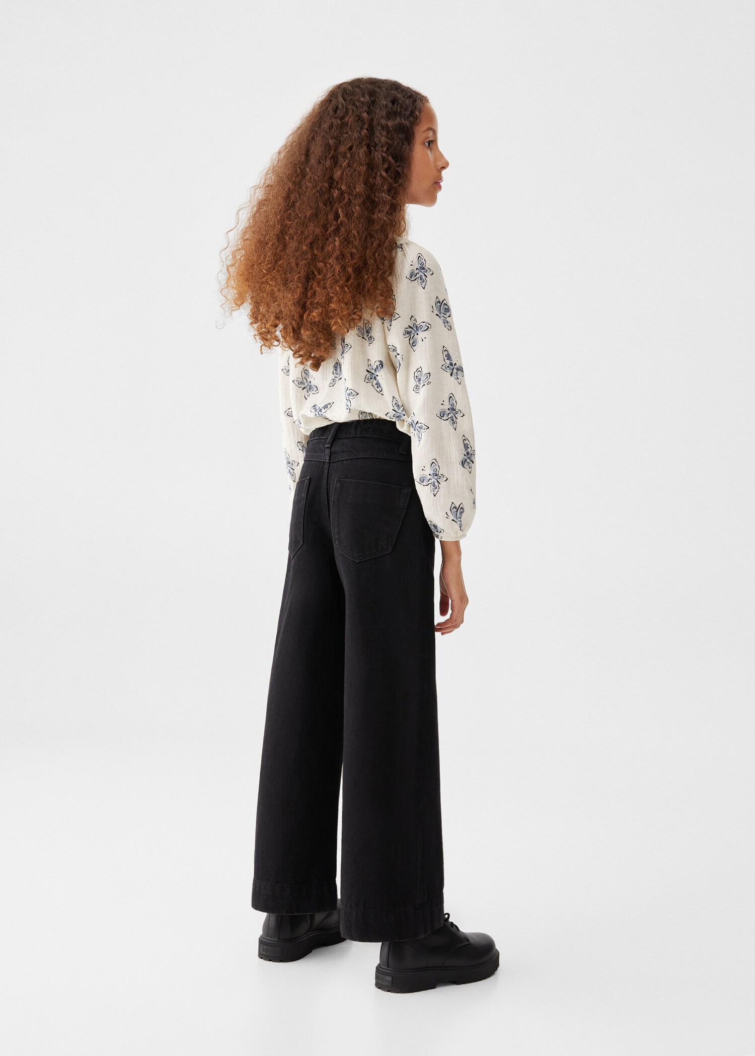 Culotte jeans - Reverse of the article