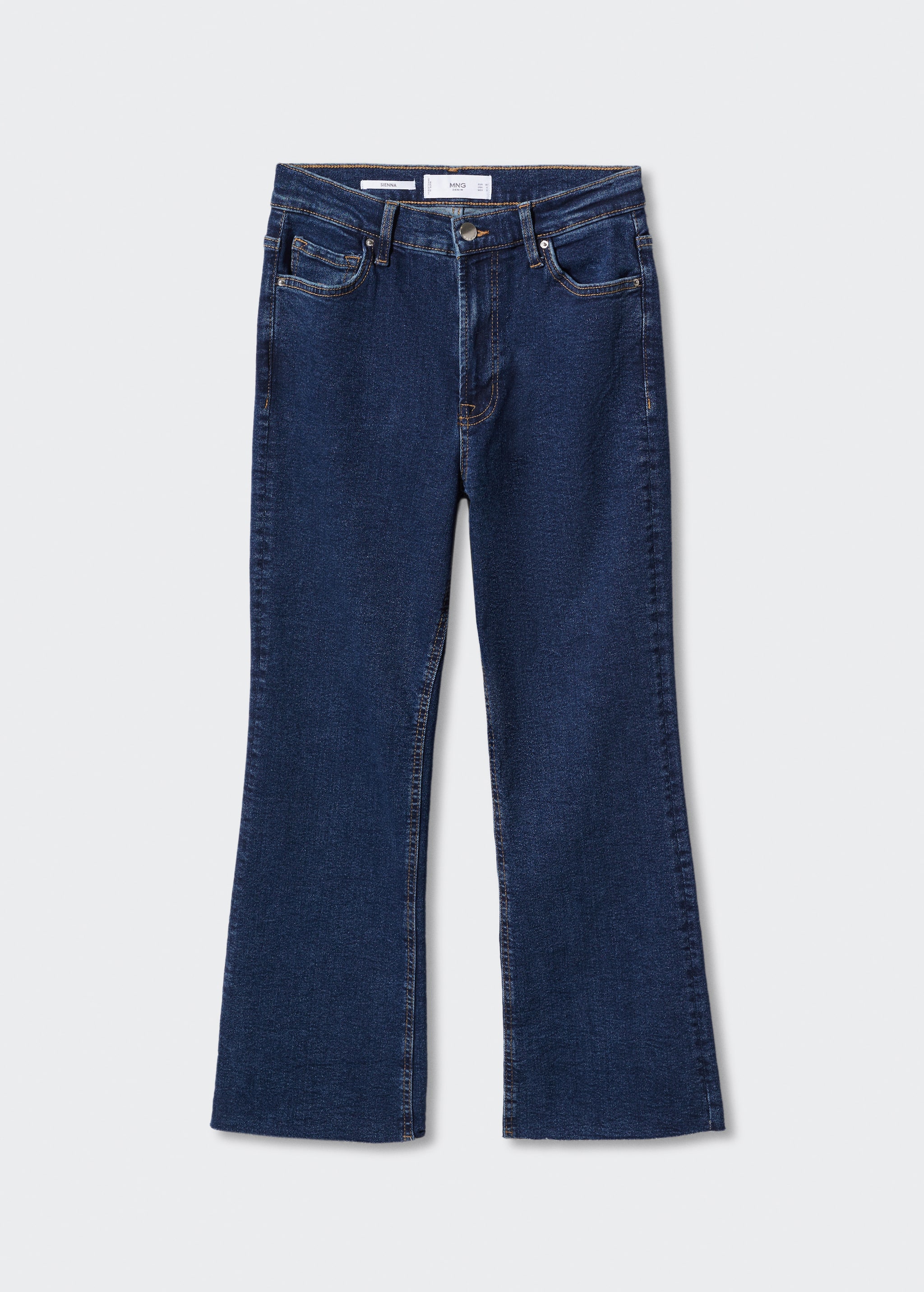 Crop flared jeans - Article without model
