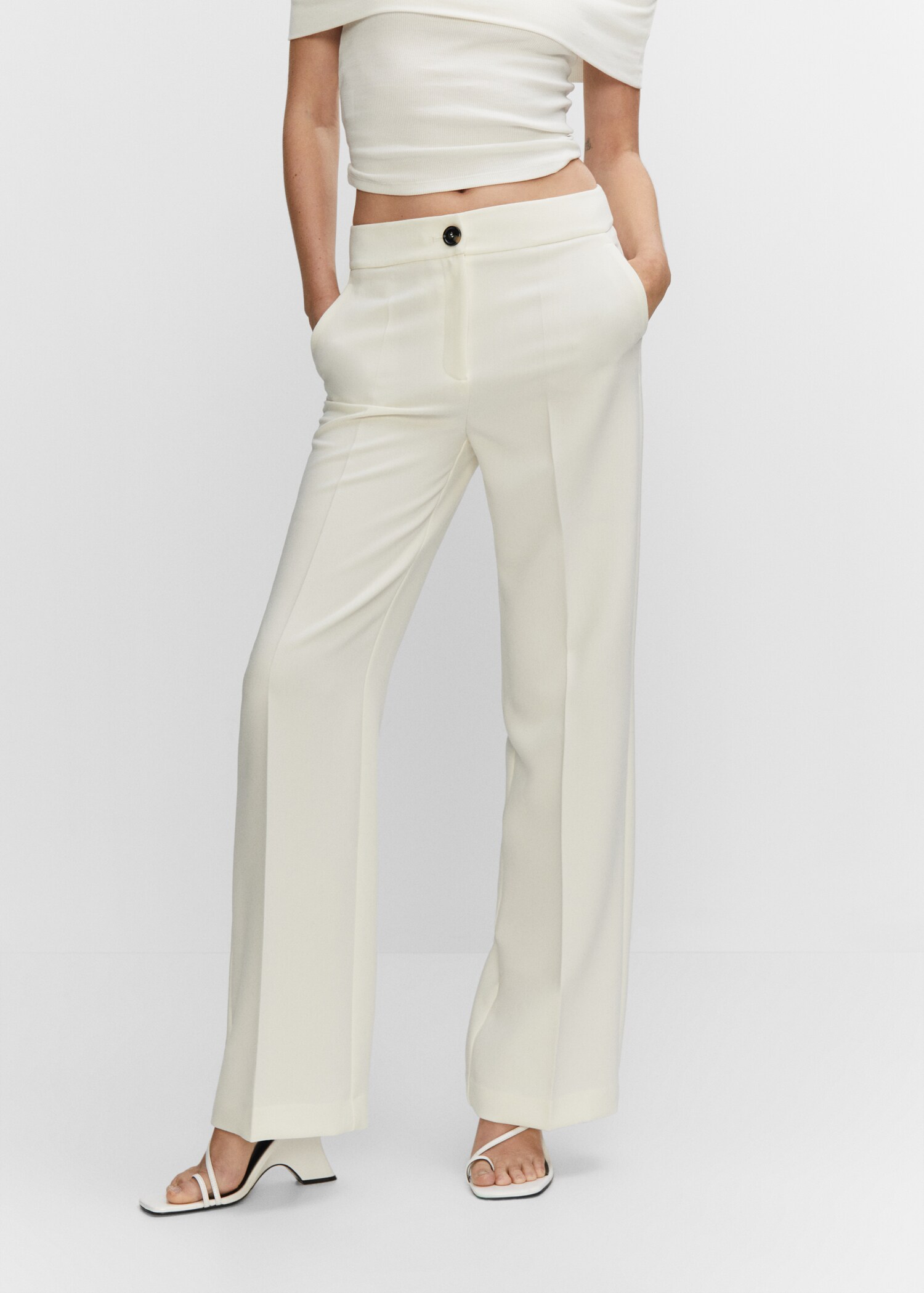 Flowy palazzo pants - Medium plane