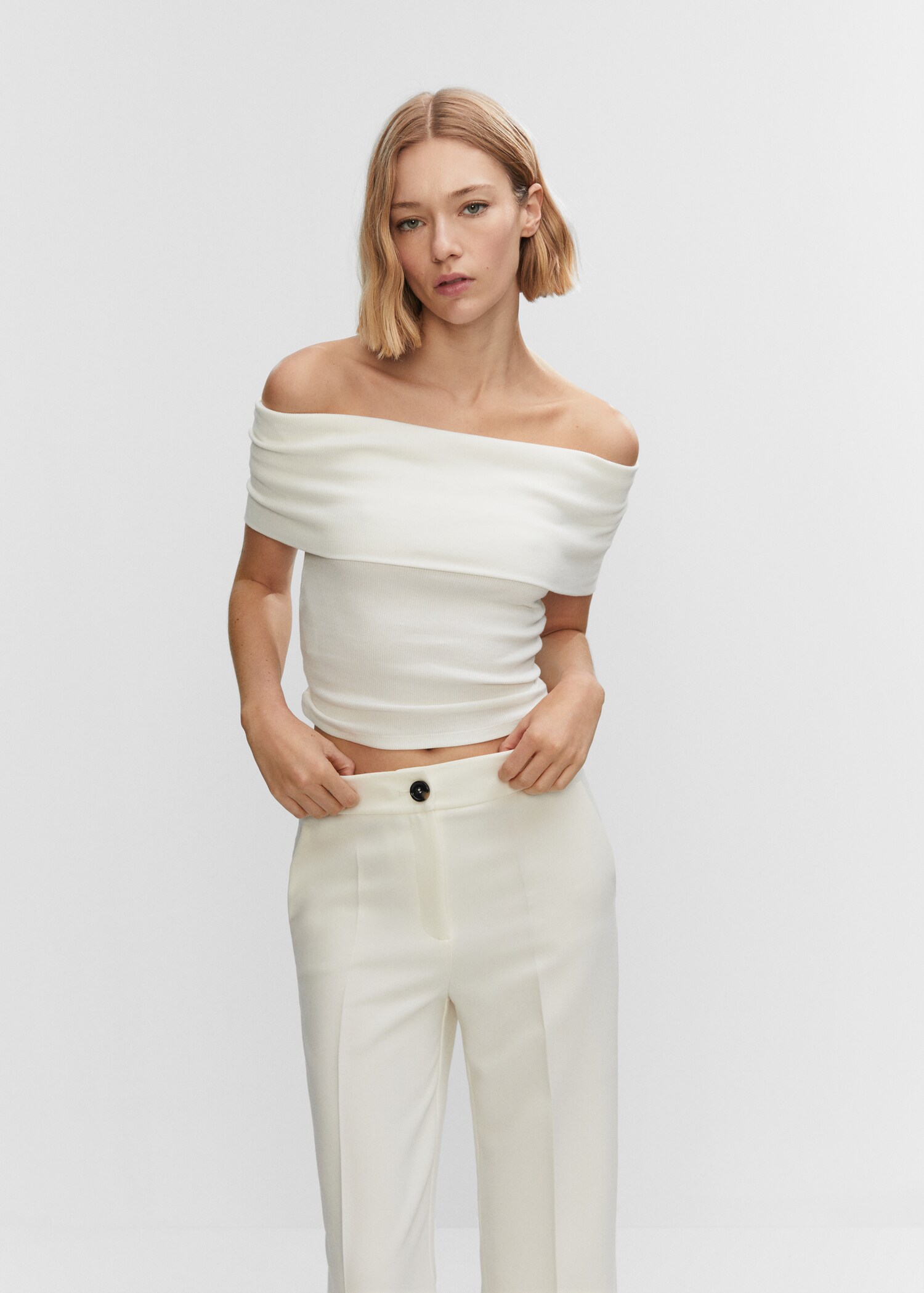 Flowy palazzo pants - Details of the article 1