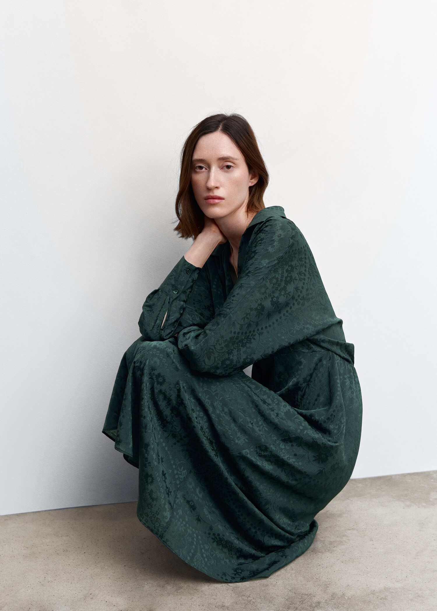 Jacquard dress - Details of the article 2