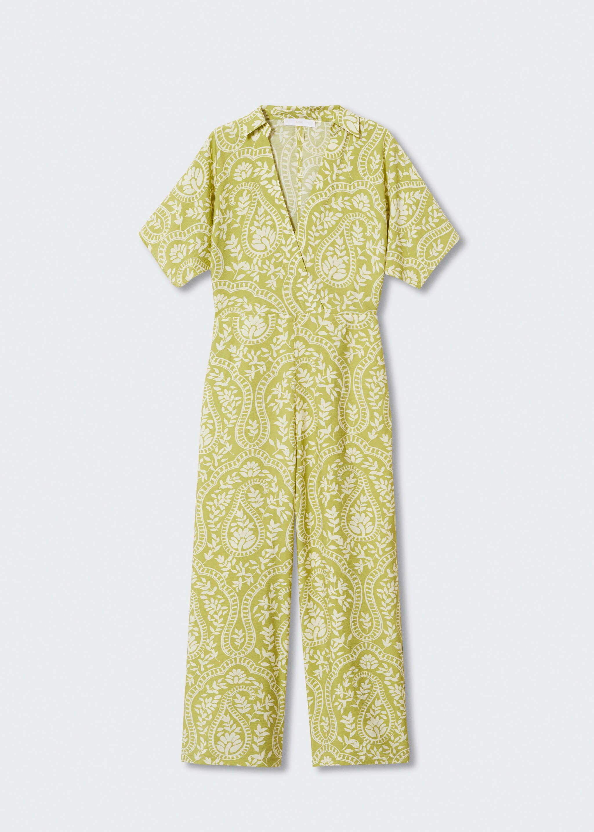 Printed wrap jumpsuit - Article without model
