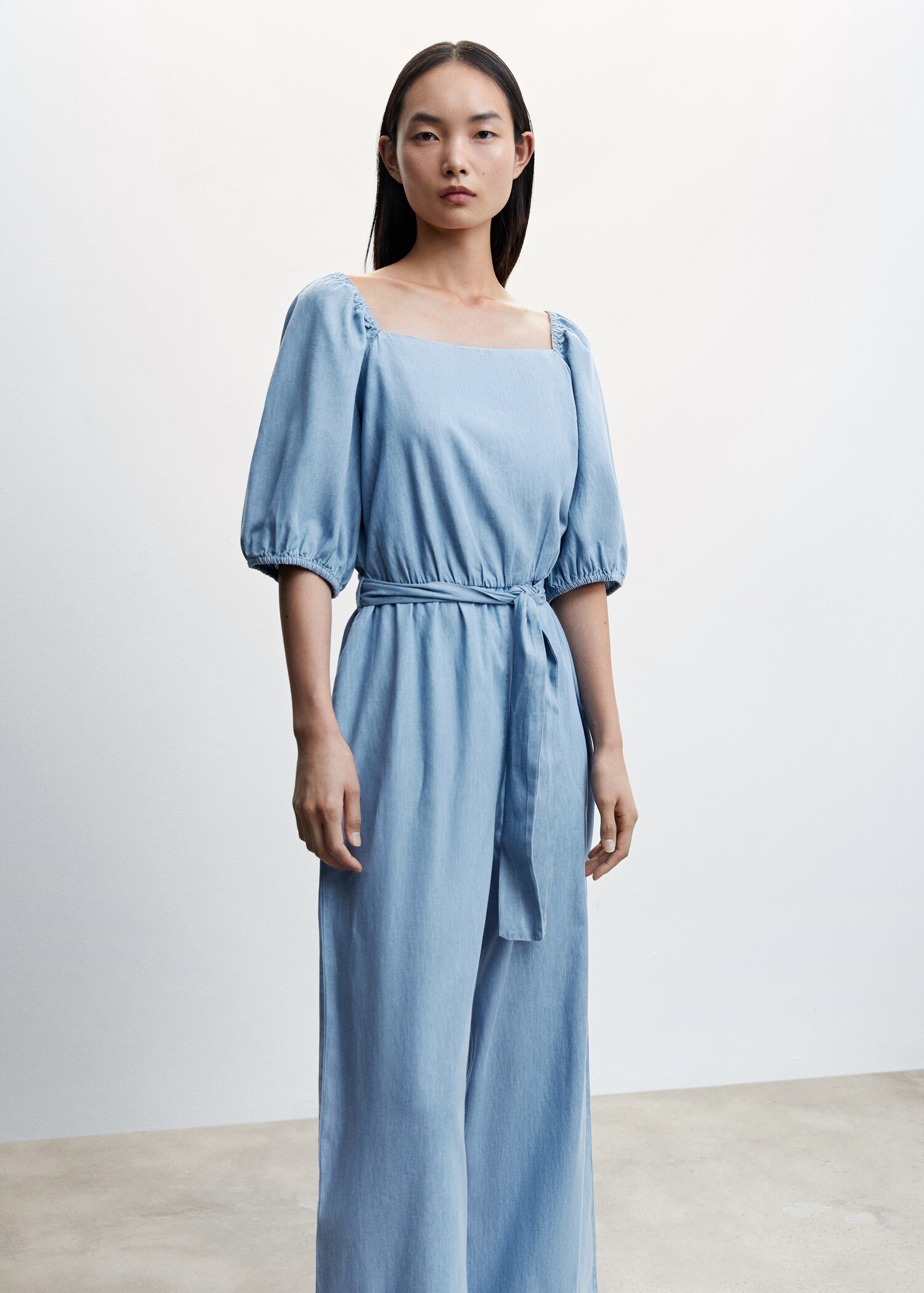 Tencel cotton jumpsuit - Medium plane