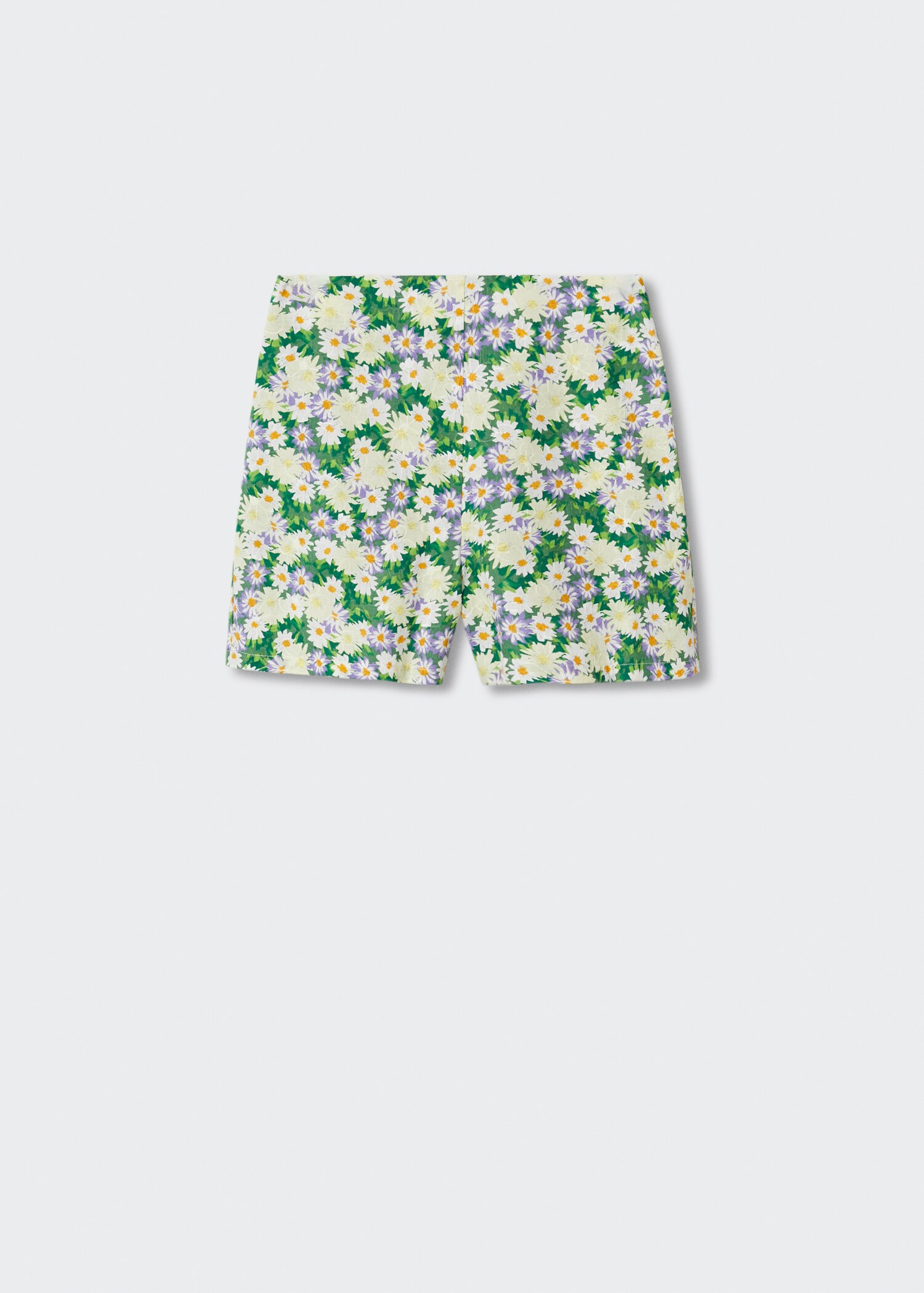 Shorts i bomull med trykk - Artikkel uten modell