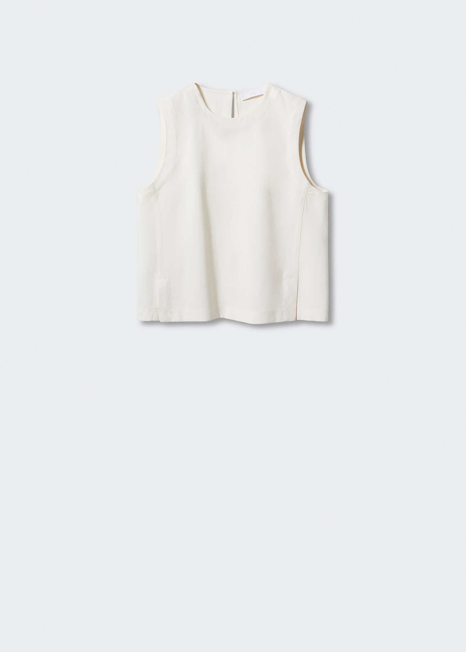 Bluse mit rückwärtiger Öffnung - Artikel ohne Model