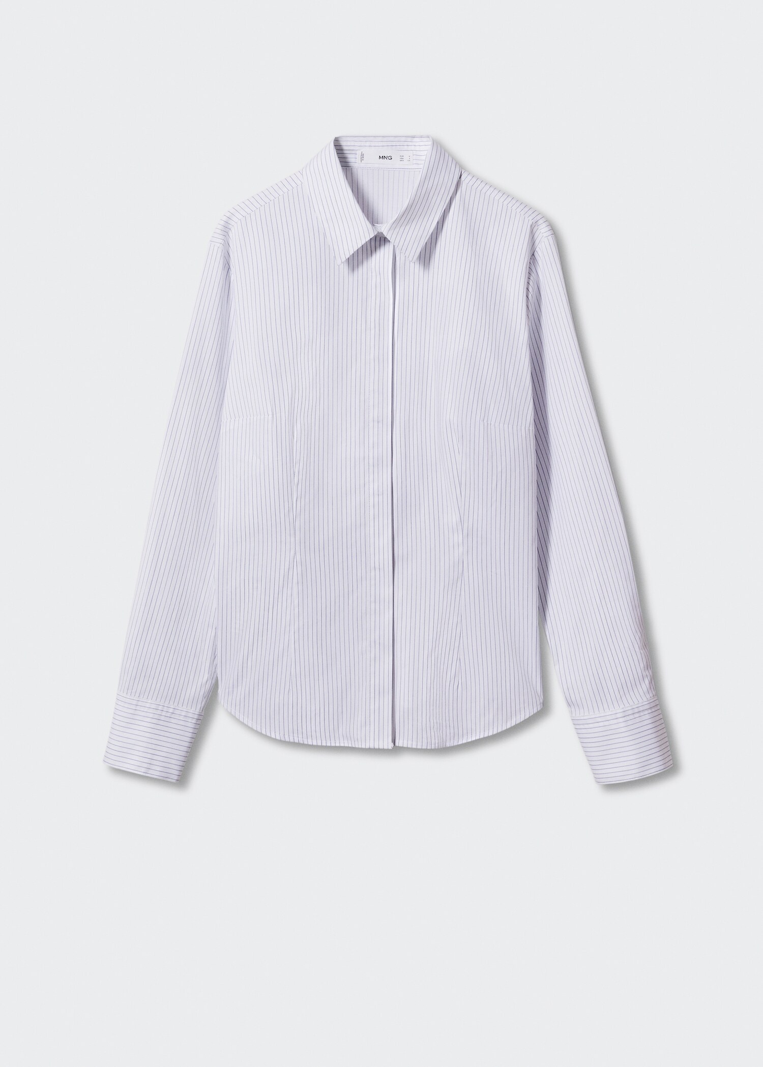 Essential cotton-blend shirt - Article without model