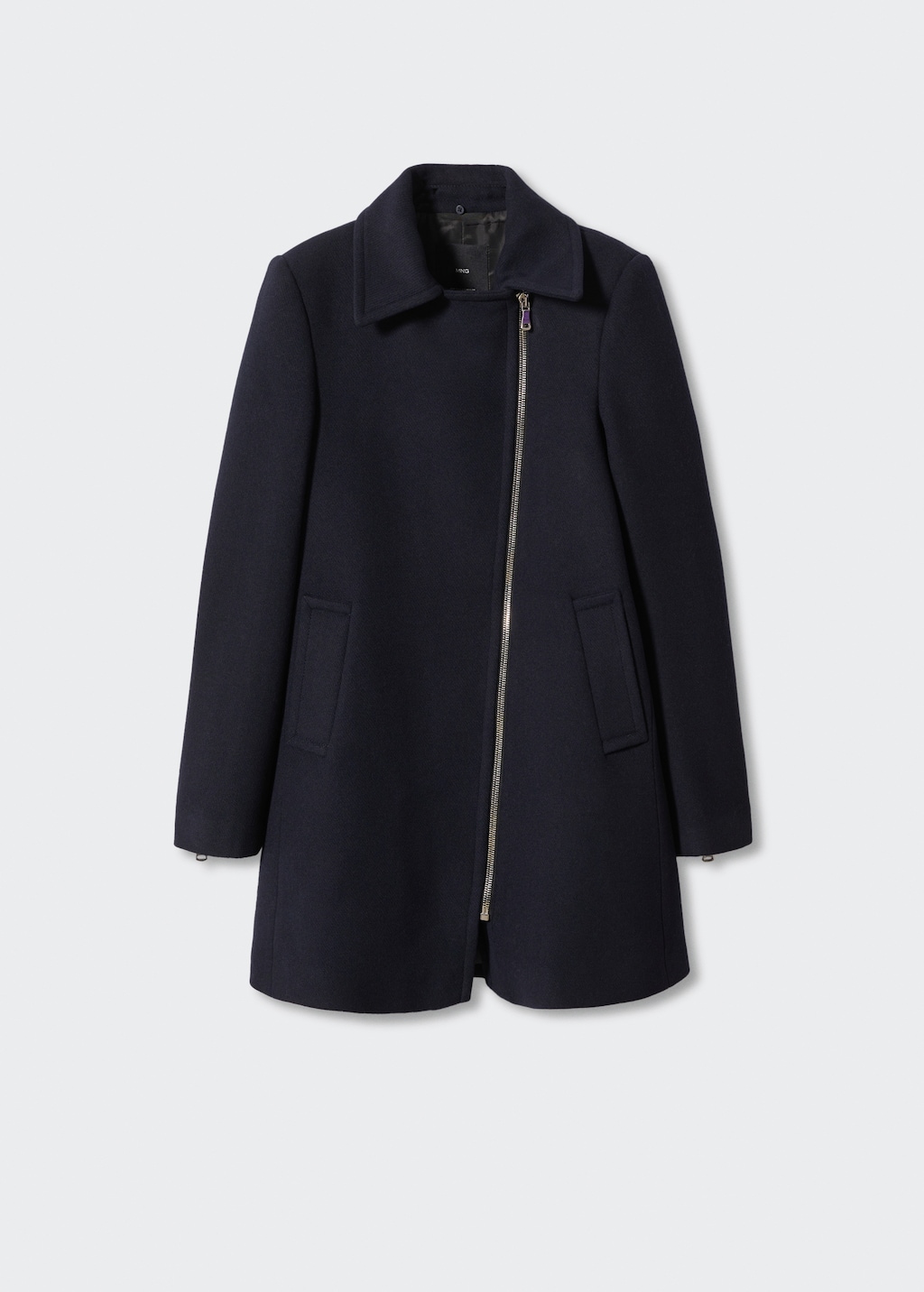 Manteau col fausse fourrure femme online