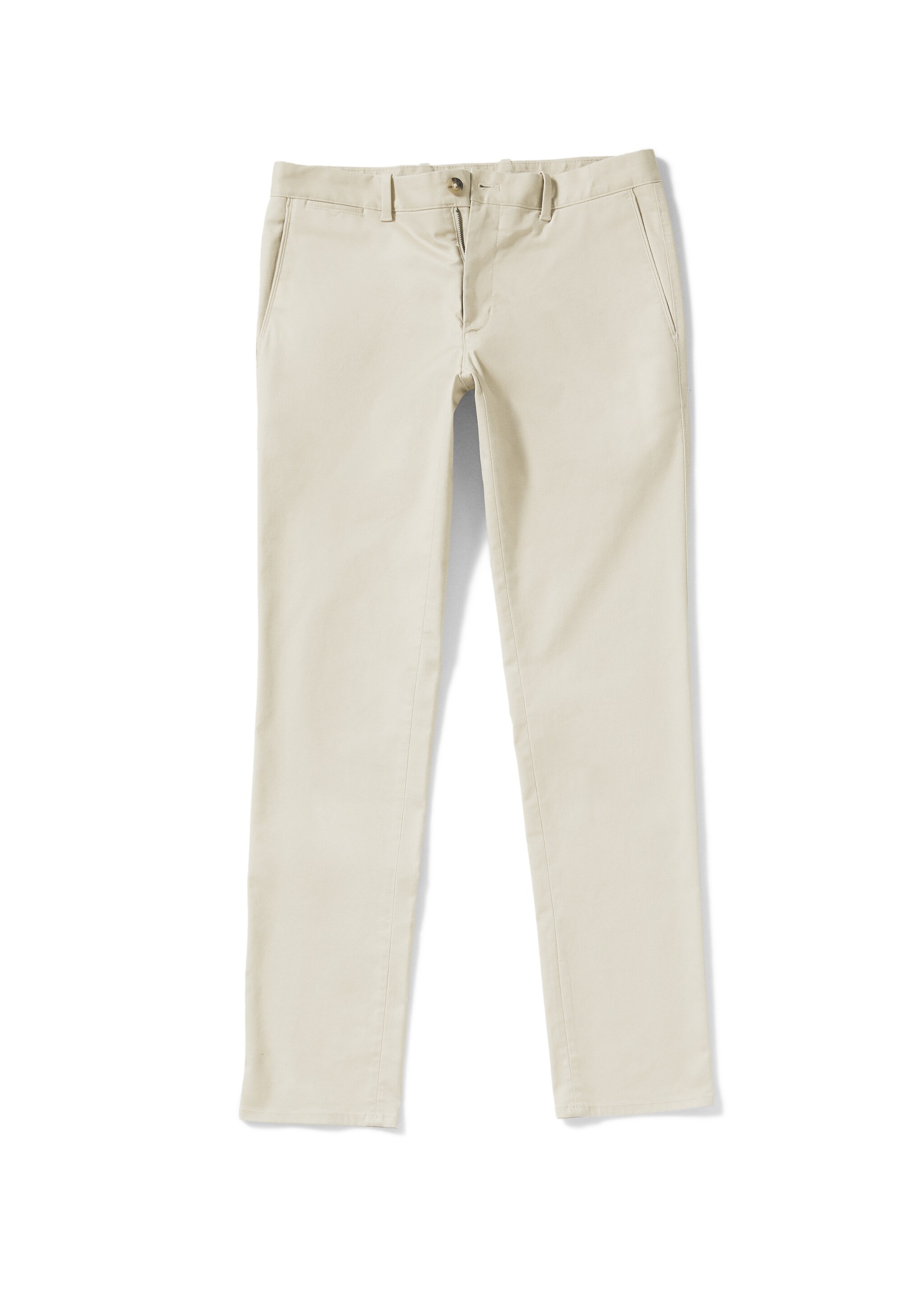 Slim fit serge chino trousers - Details of the article 9