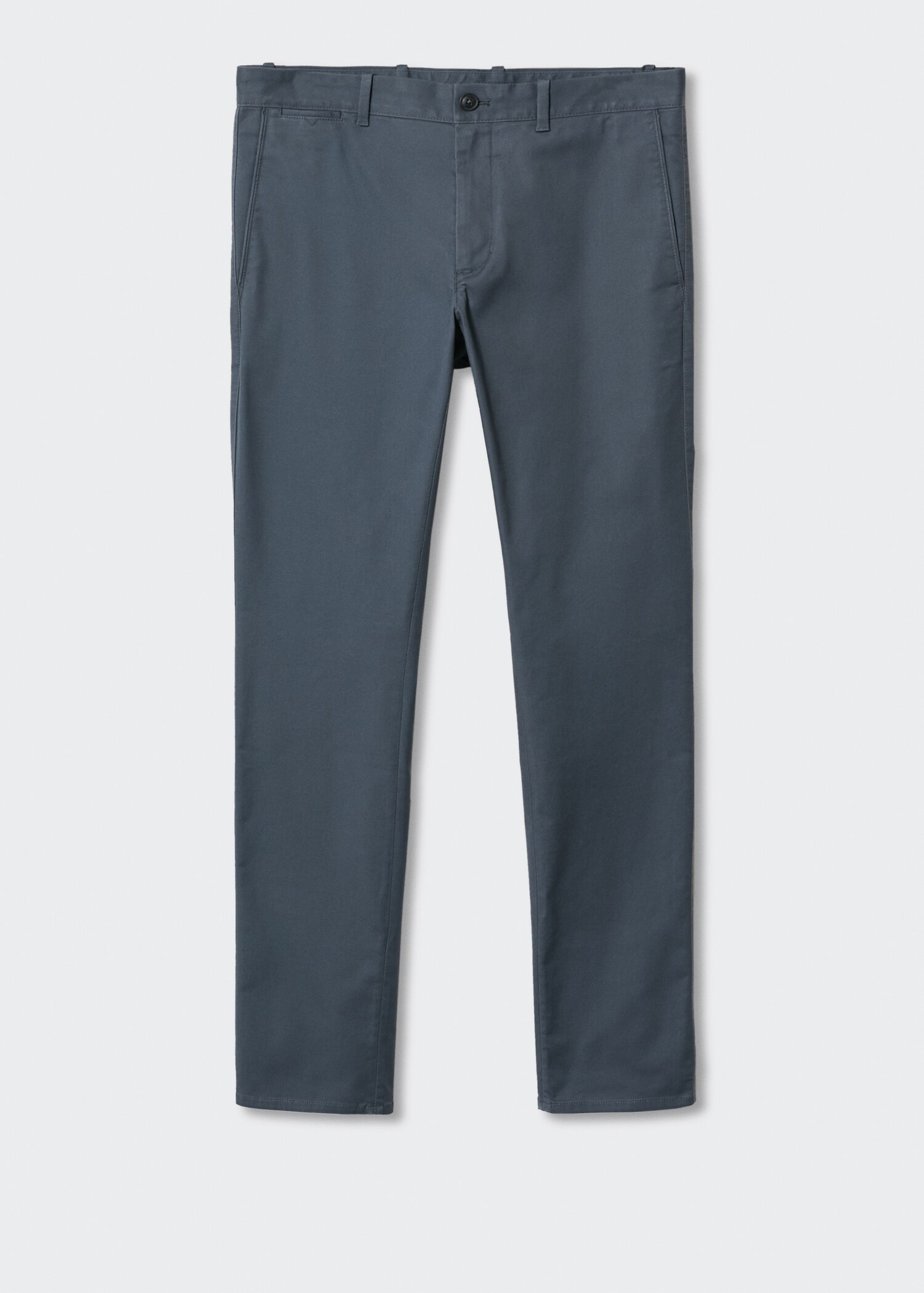 Slim fit serge chino trousers - Article without model