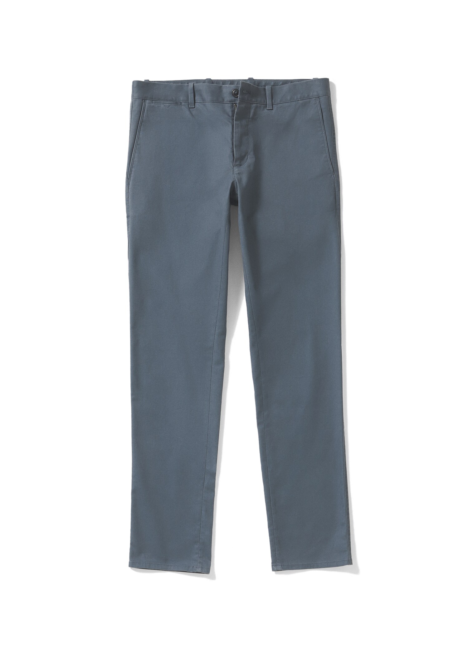 Slim fit serge chino trousers - Details of the article 9