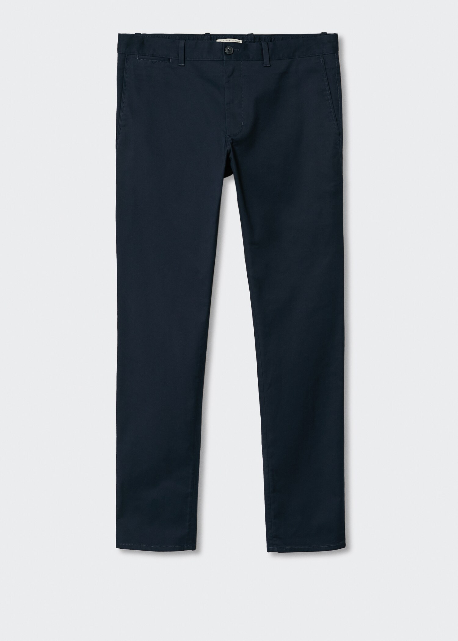 Keprové kalhoty chino slim fit - Zboží bez modelu