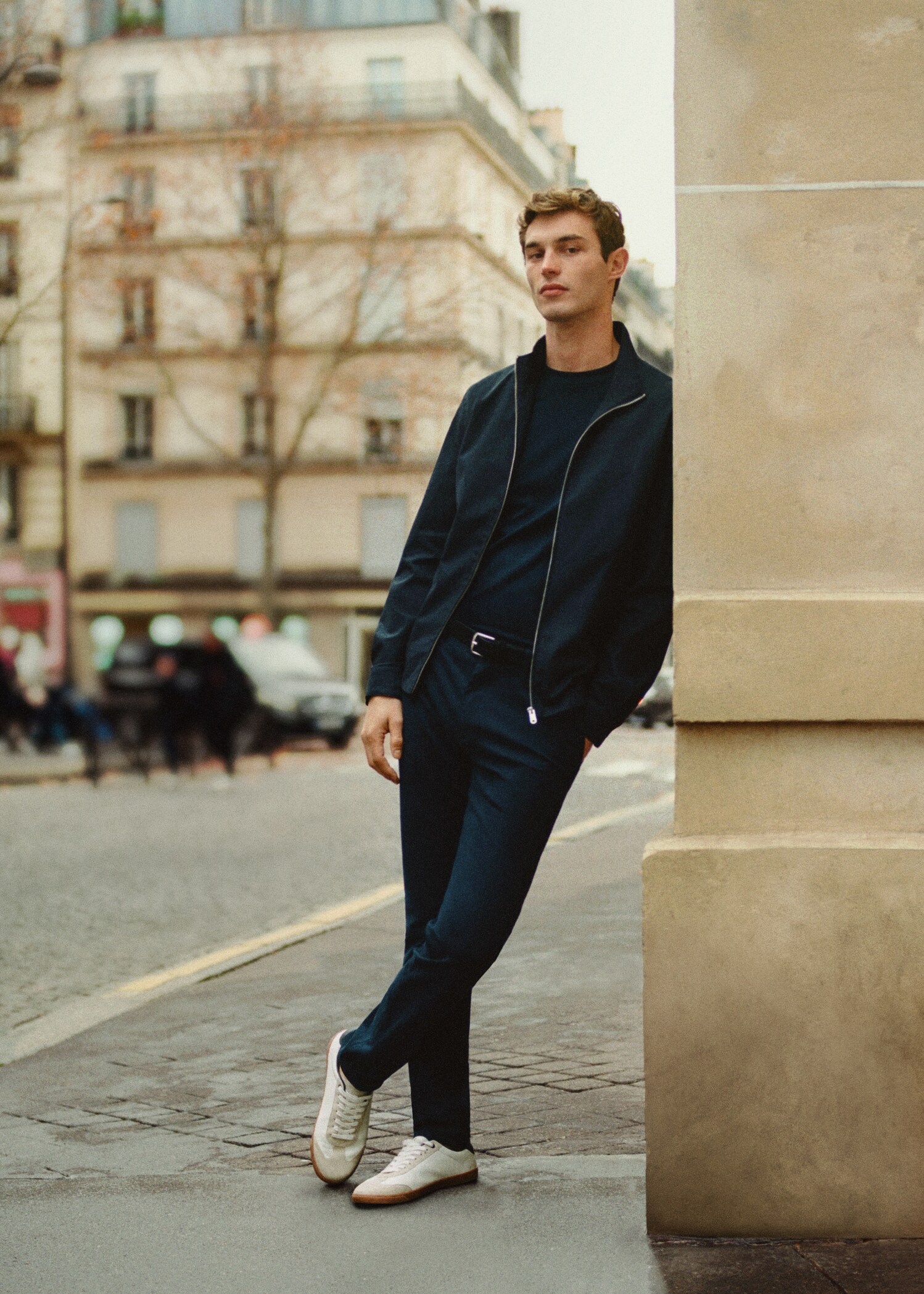 Keprové kalhoty chino slim fit - Detail zboží 5