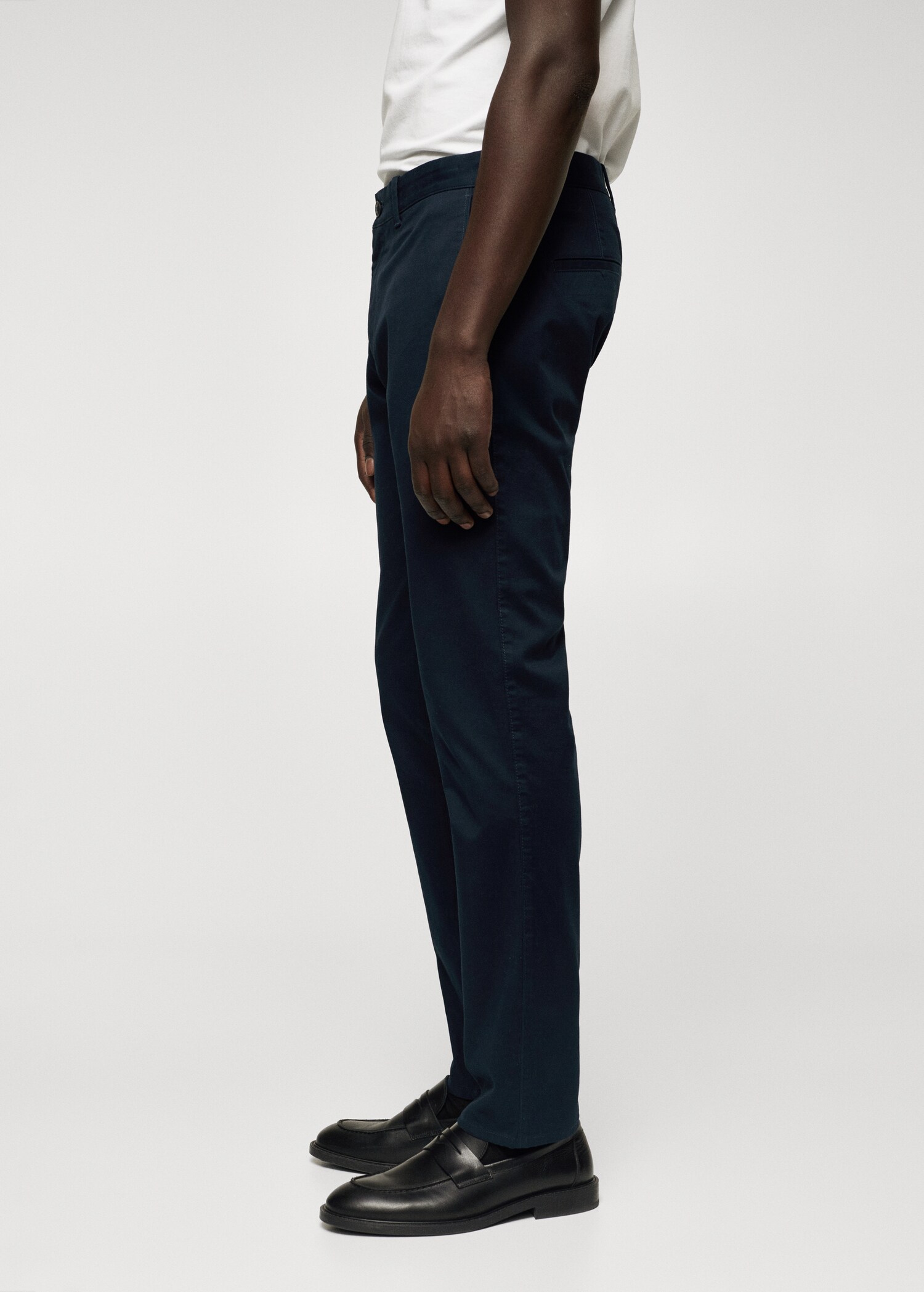 Keprové kalhoty chino slim fit - Detail zboží 6