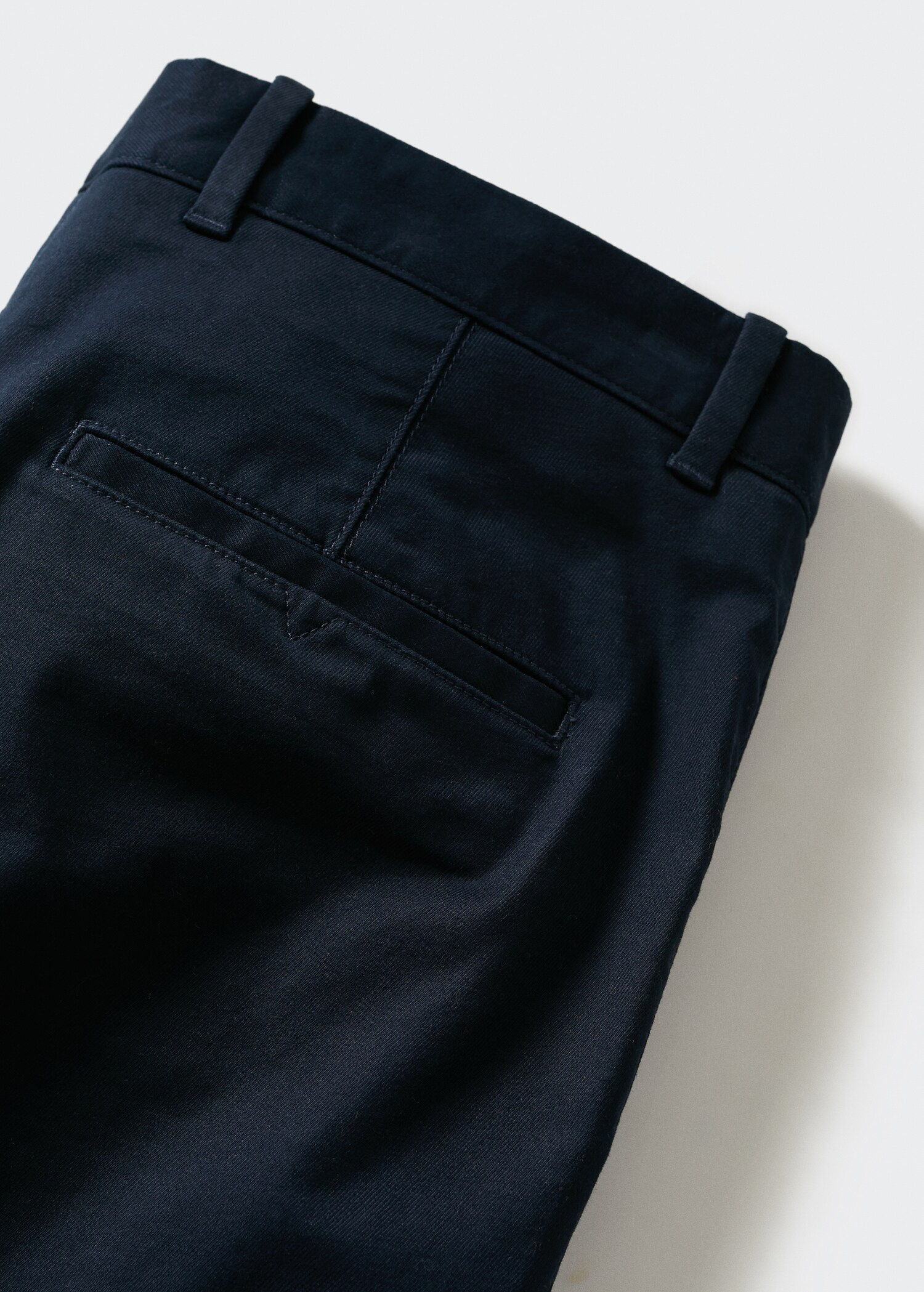 Keprové kalhoty chino slim fit - Detail zboží 8