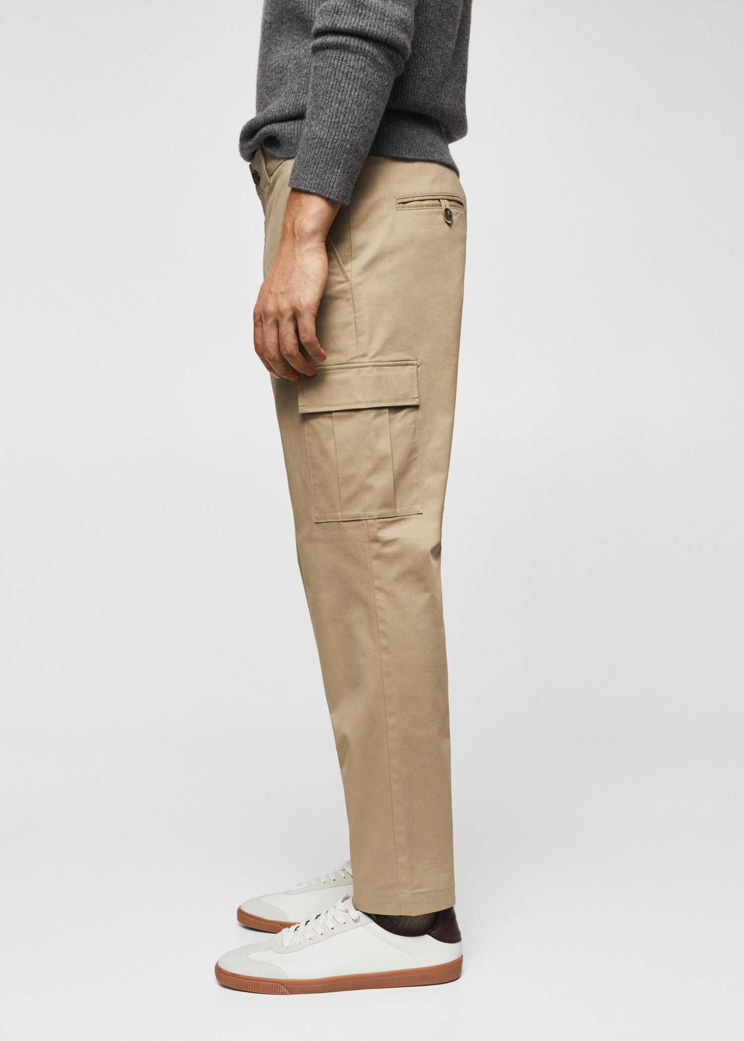 Cotton cargo pants - Details of the article 4