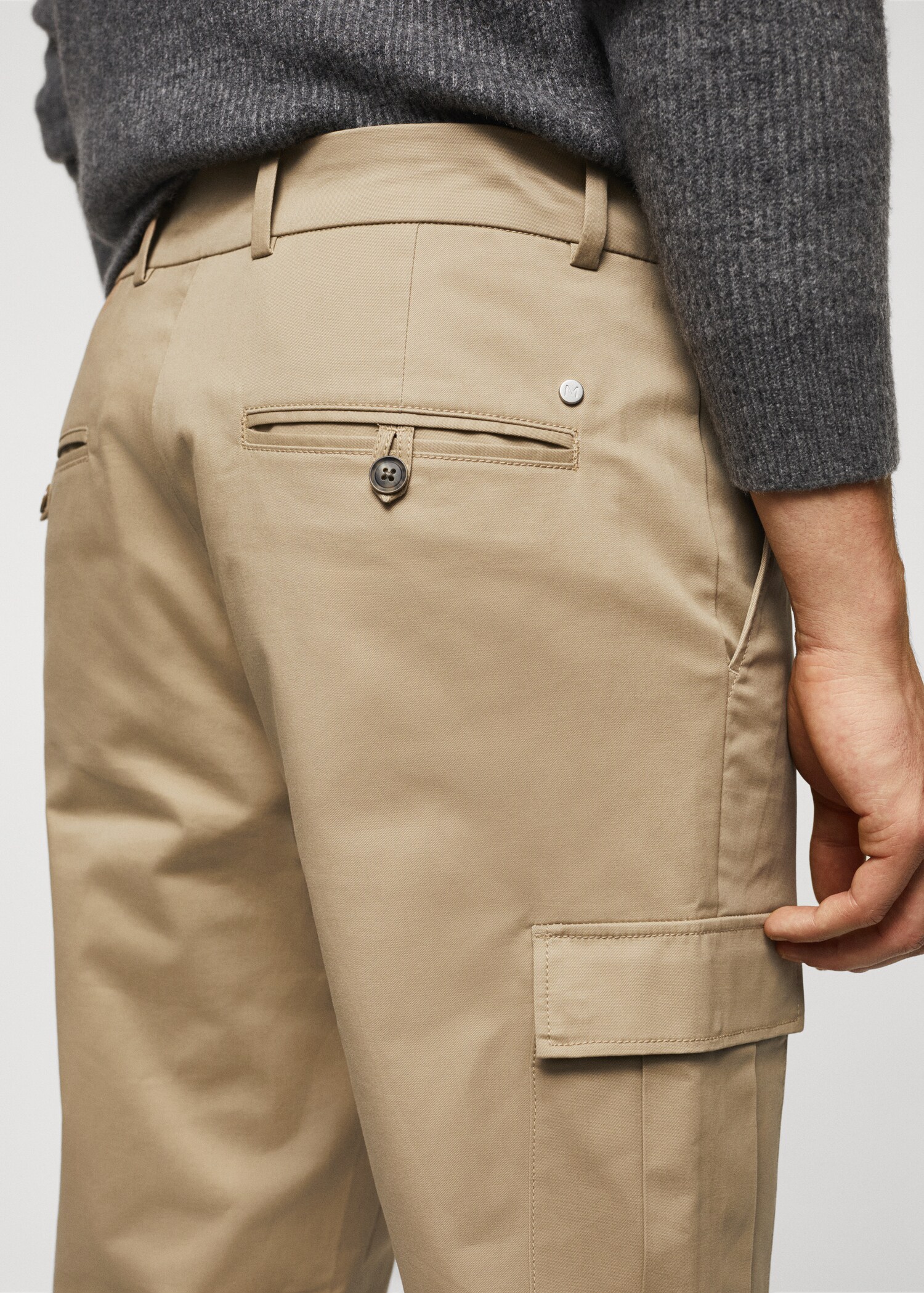 Cotton cargo pants - Details of the article 6