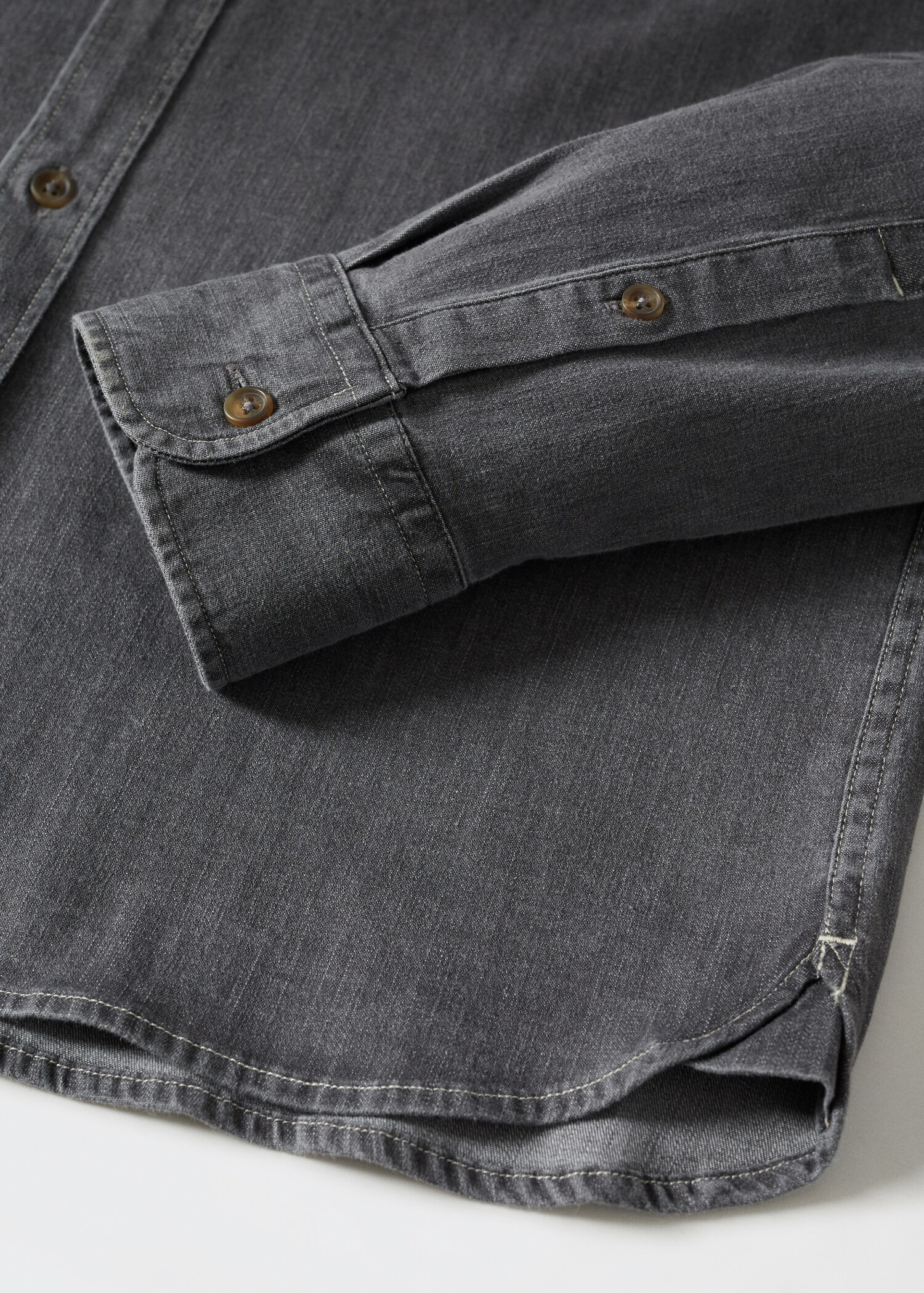 Jeansskjorta slim fit - Detaljer om artikeln 8